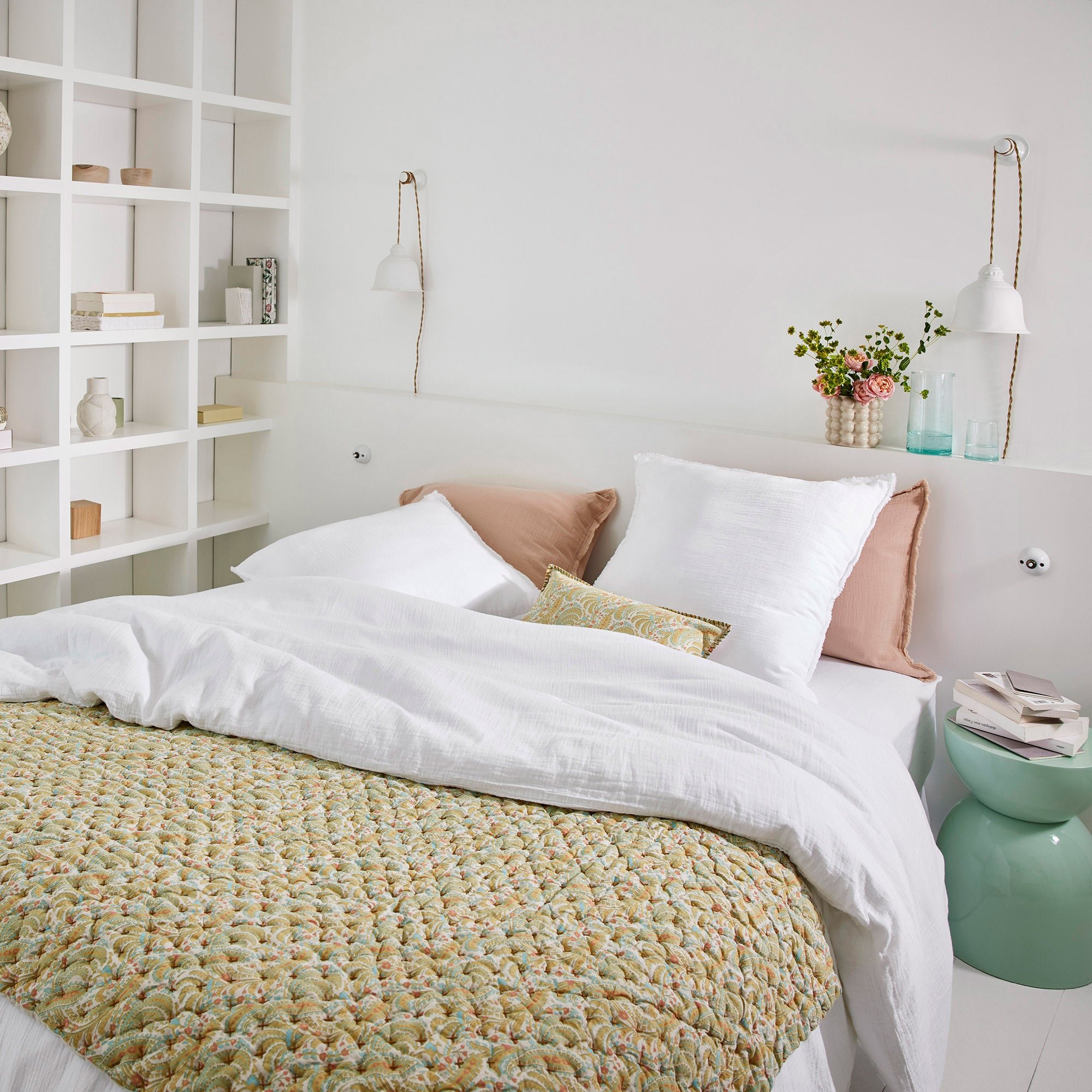 LOU - Cotton duvet cover MADURA