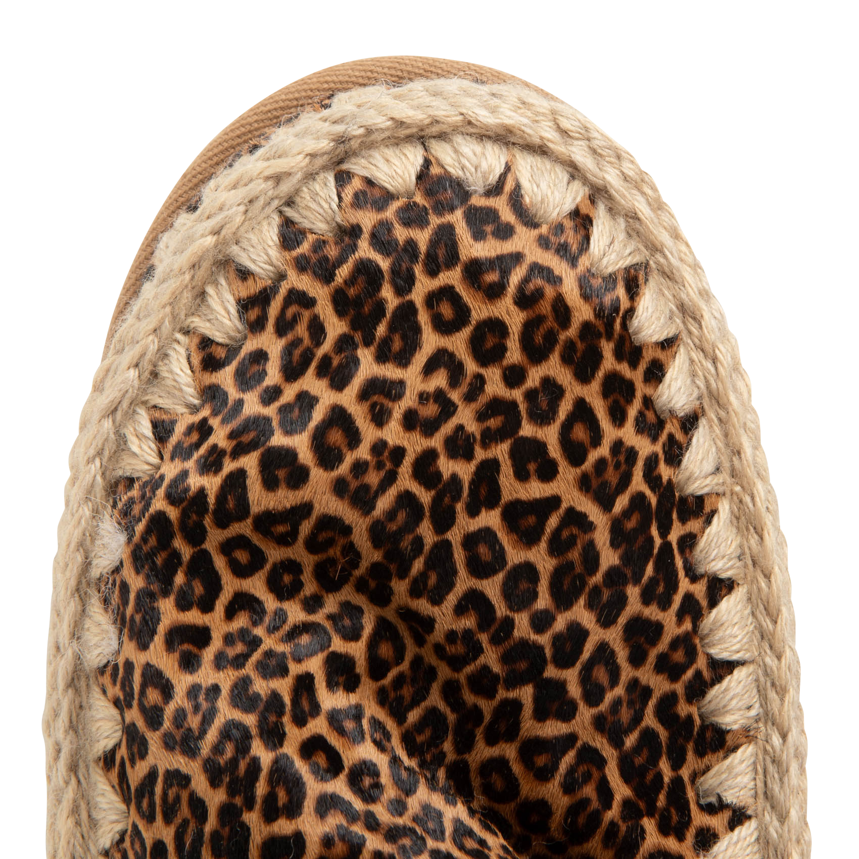 Bottines fourrées en cuir léopard MOU Multicolore