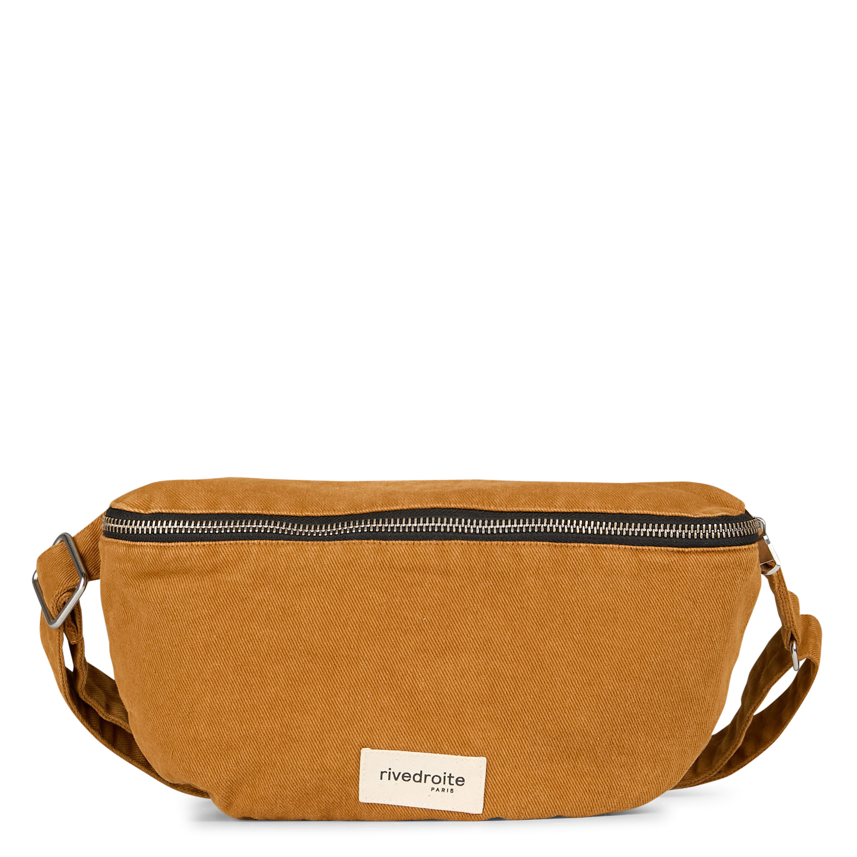 Denim waist bag RIVEDROITE PARIS Brown