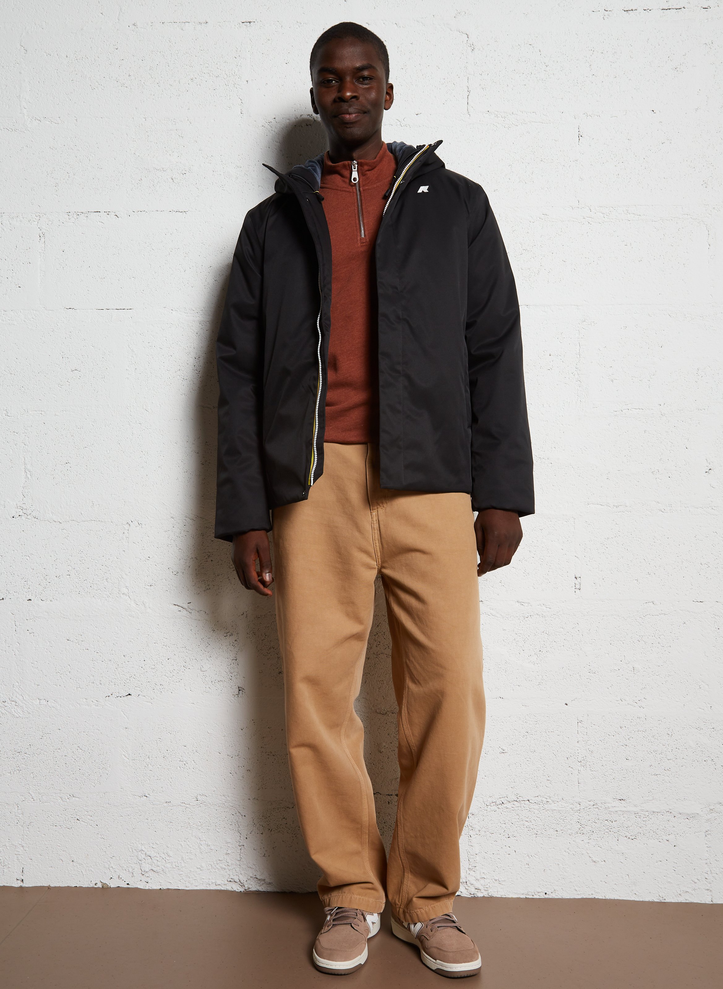 Veste col montant  K-WAY Noir