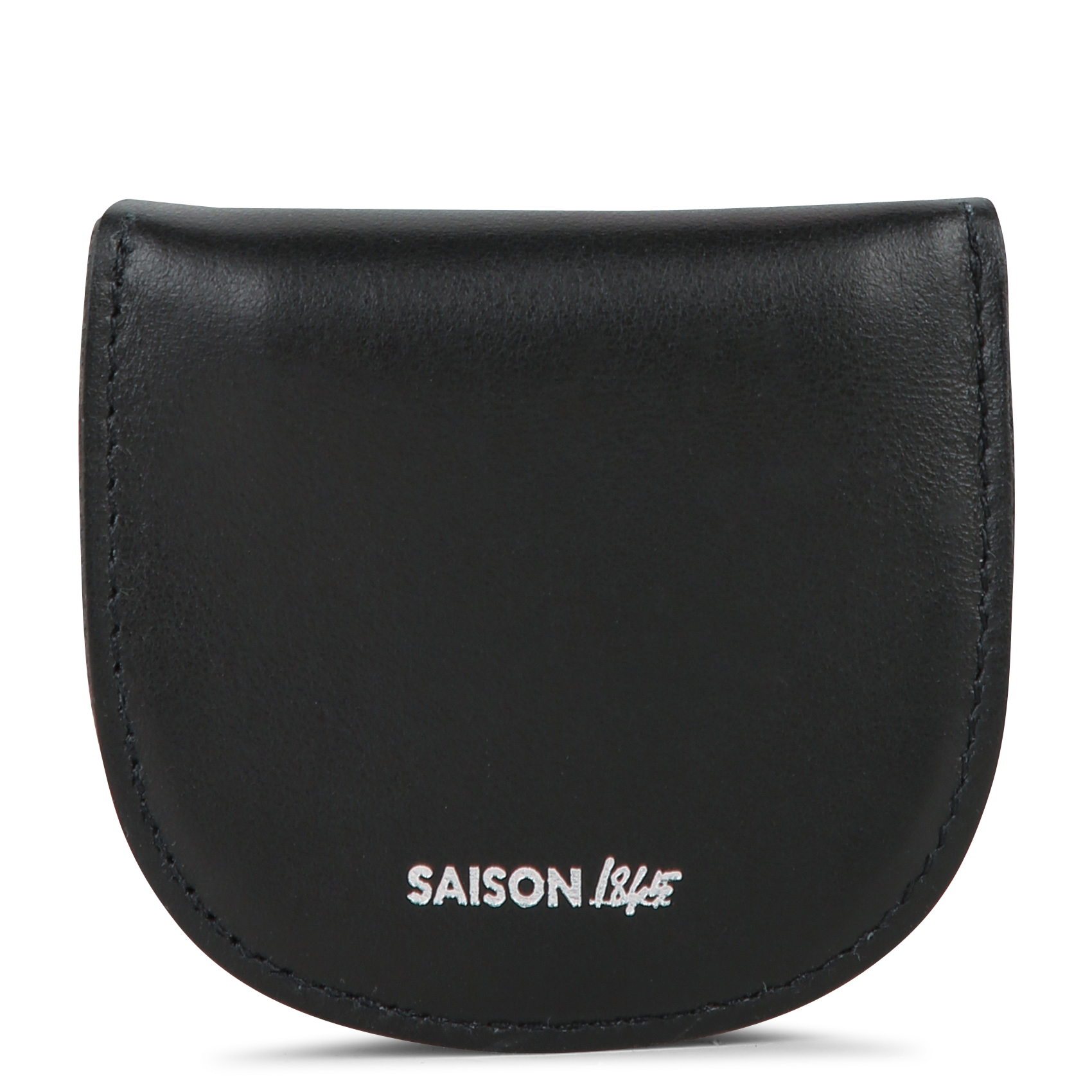 Leather coin purse SAISON 1865 Black