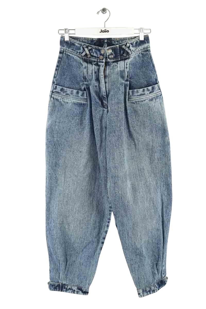 Cotton jeans LAURENCE BRAS - Seconde Main Blue