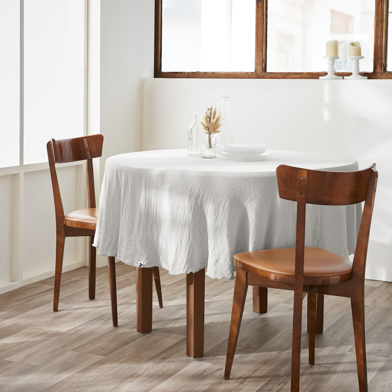 Cotton gauze tablecloth  Nuage