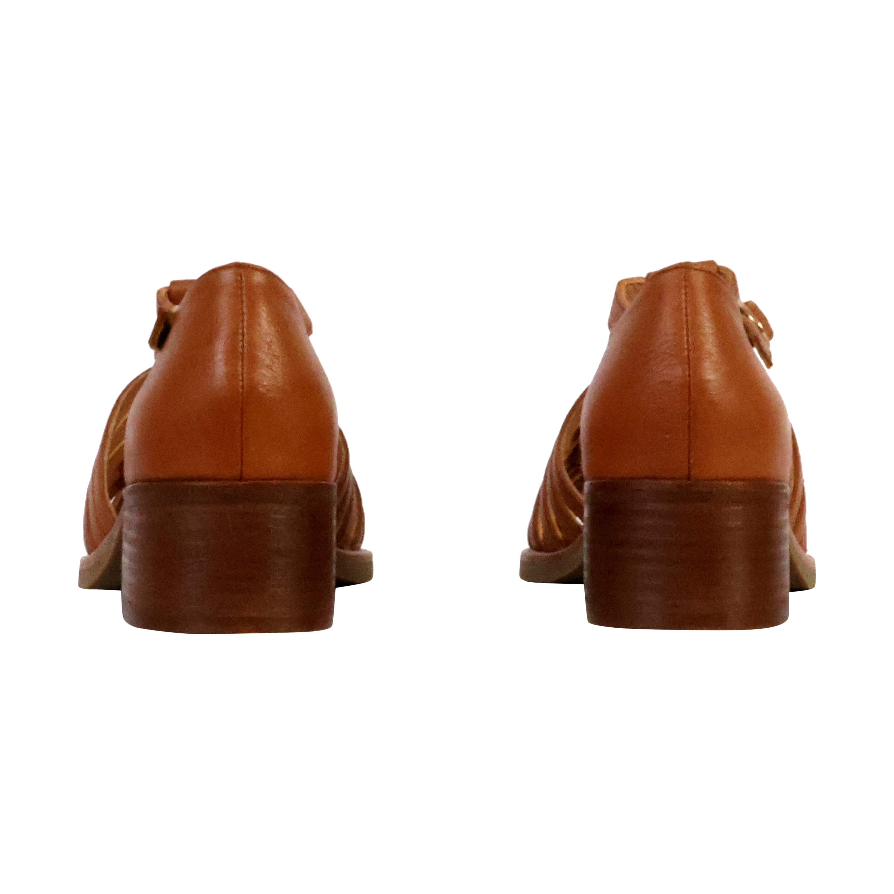 Maeve leather sandals EMILIE KARSTON Brown