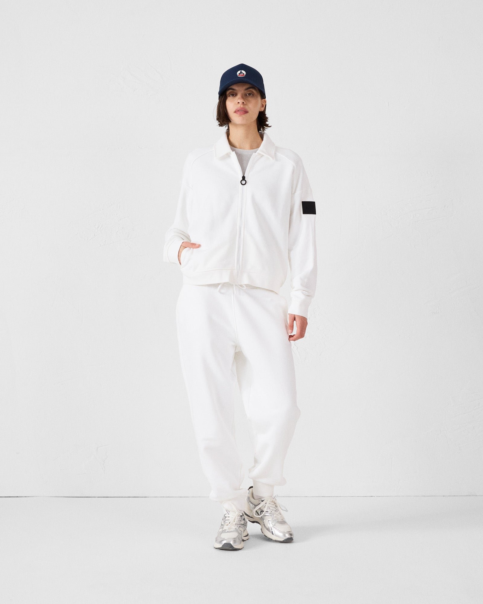 Shirt collar jacket Anneso JOTT White