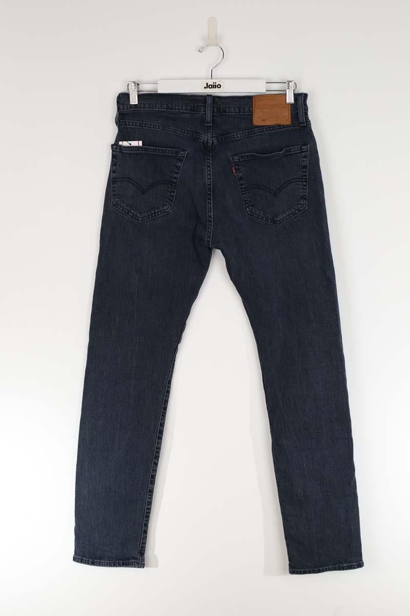 Cotton skinny jeans LEVI'S - Seconde main Grey