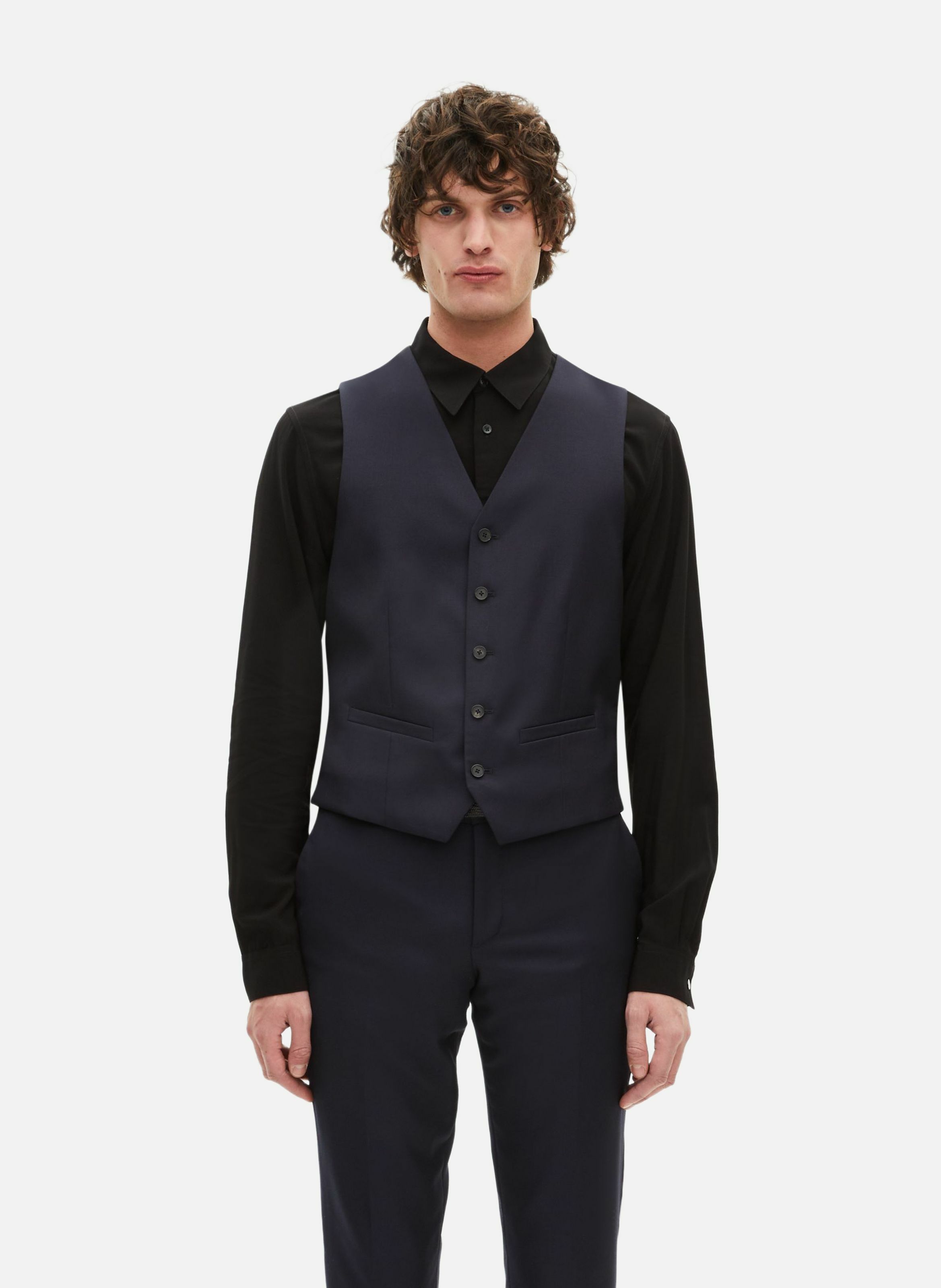 Tailored wool suit vest THE KOOPLES