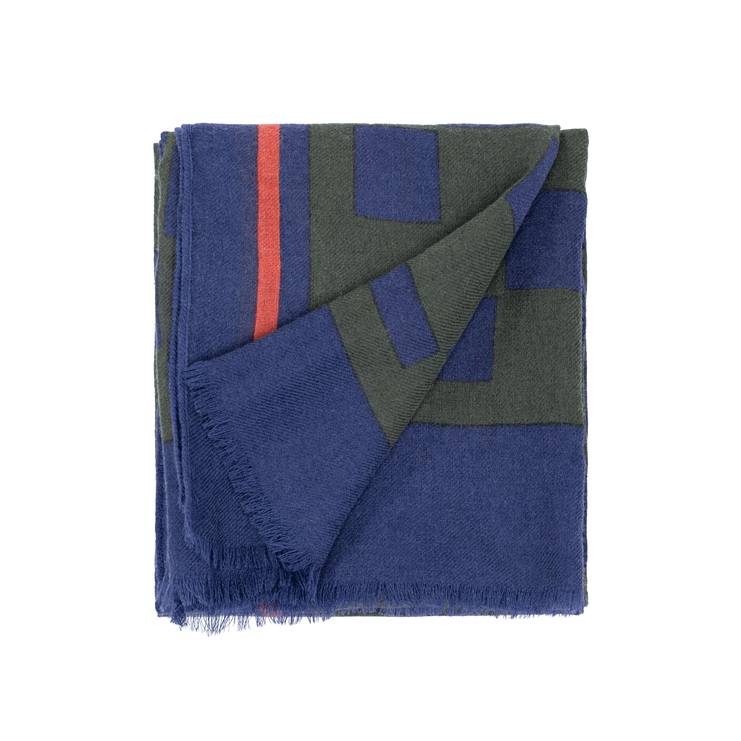 Floaty wool scarf BILLYBELT Blue