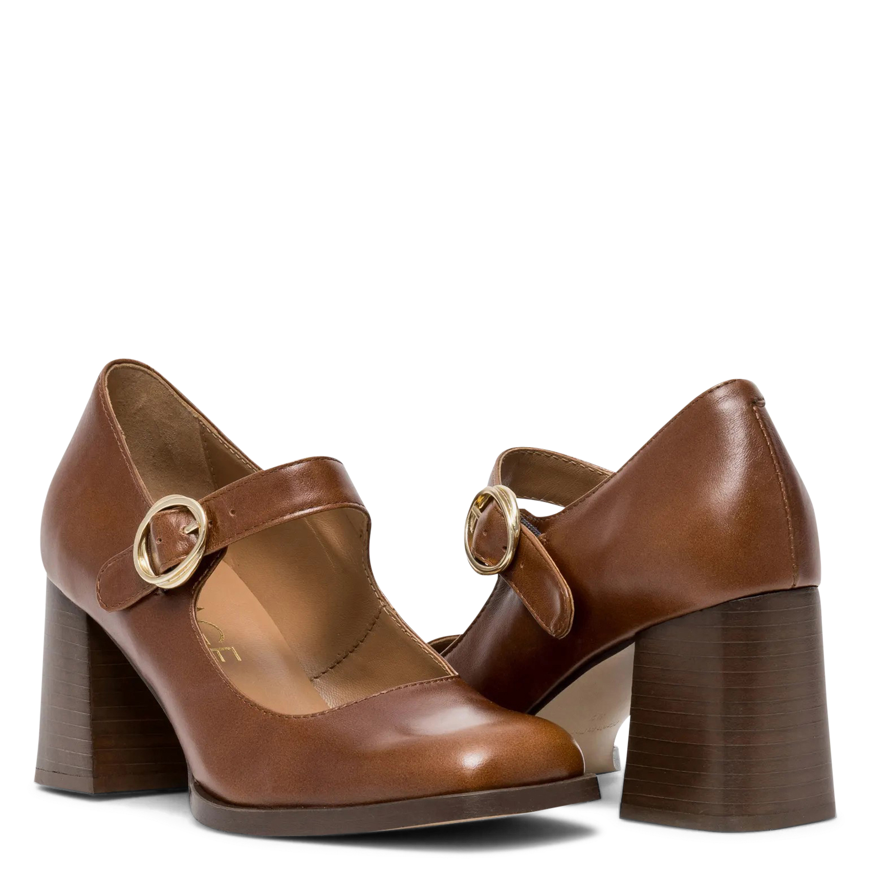 Beyou suede high heels  BOCAGE Brown