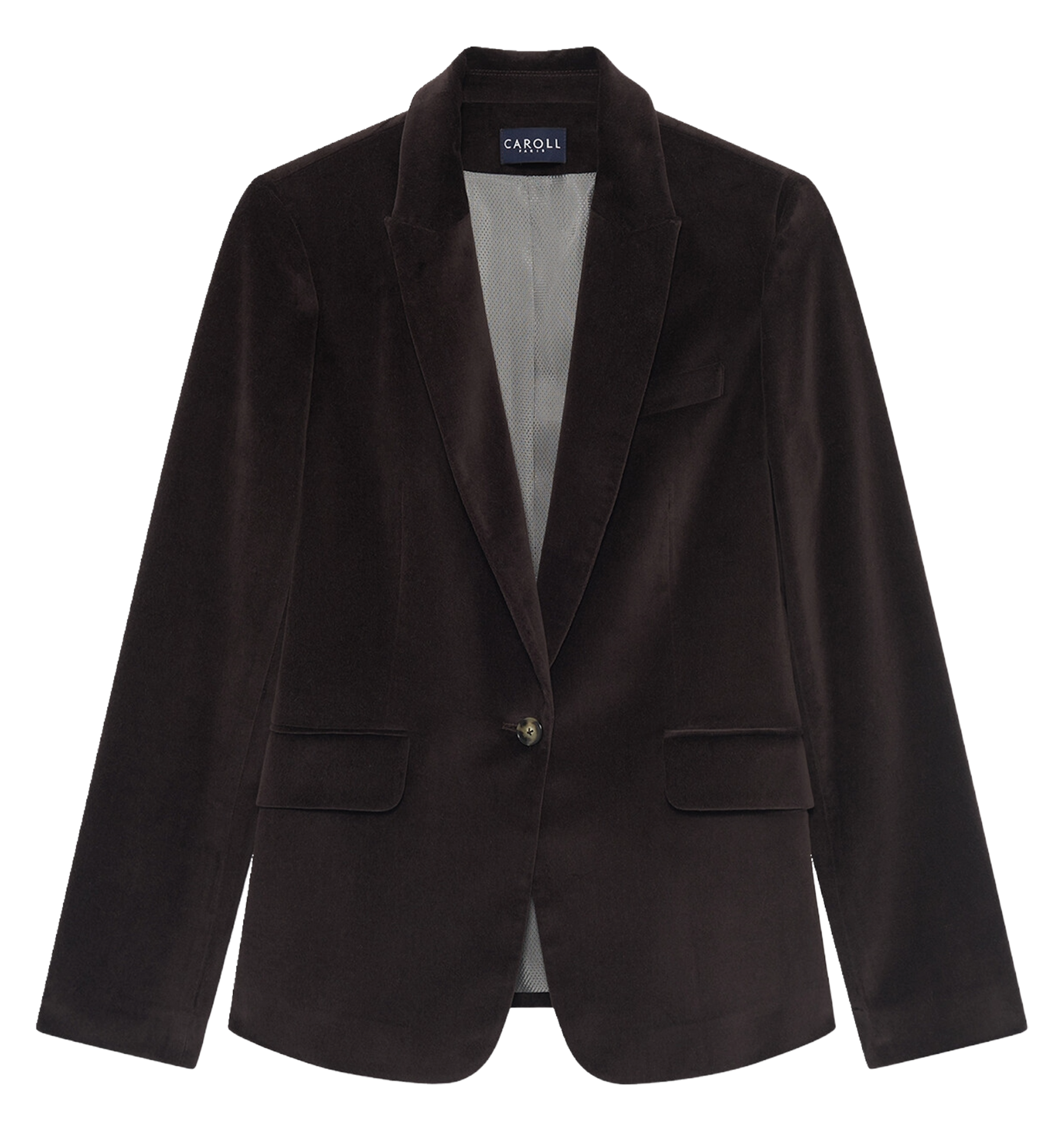 Veste de tailleur CAROLL Marron