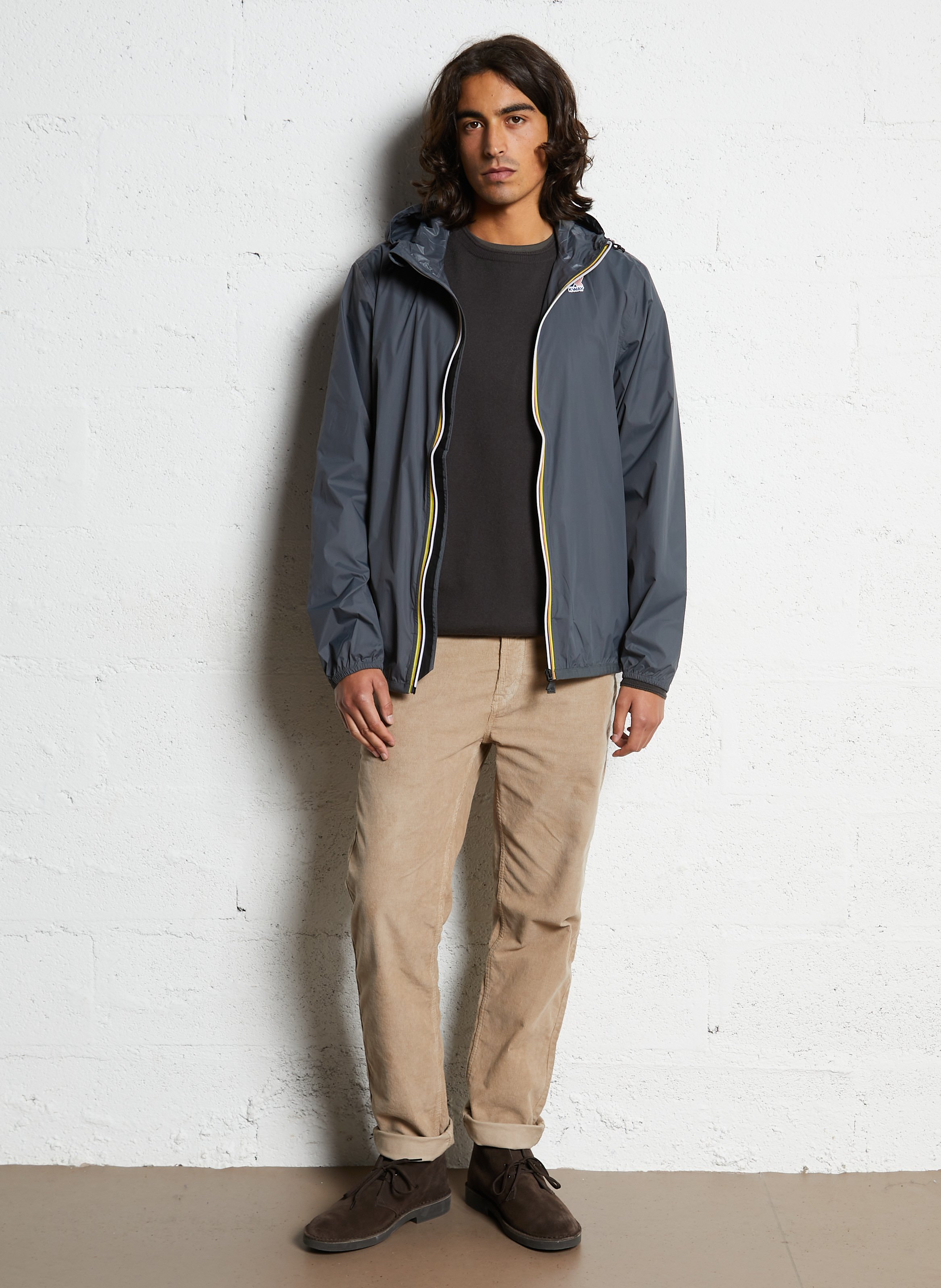 Coupe-vent K-WAY Gris