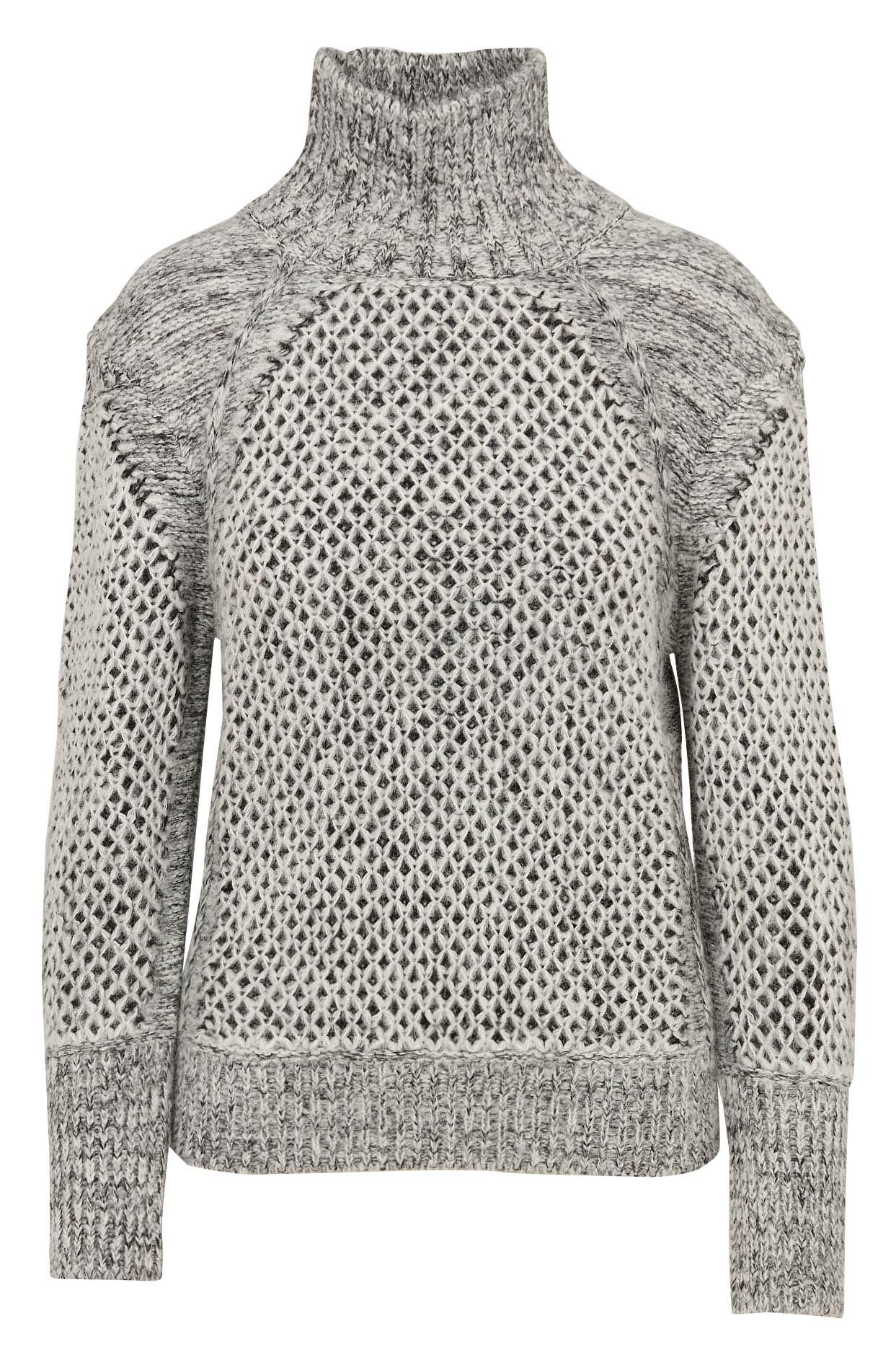 Rechte coltrui | wolblend COTELAC Zwart