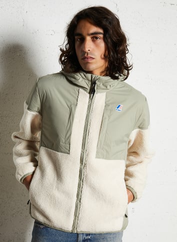 Blouson Été Homme Léger Motif Géométrique - Veste Zippée Col Montant Casual
