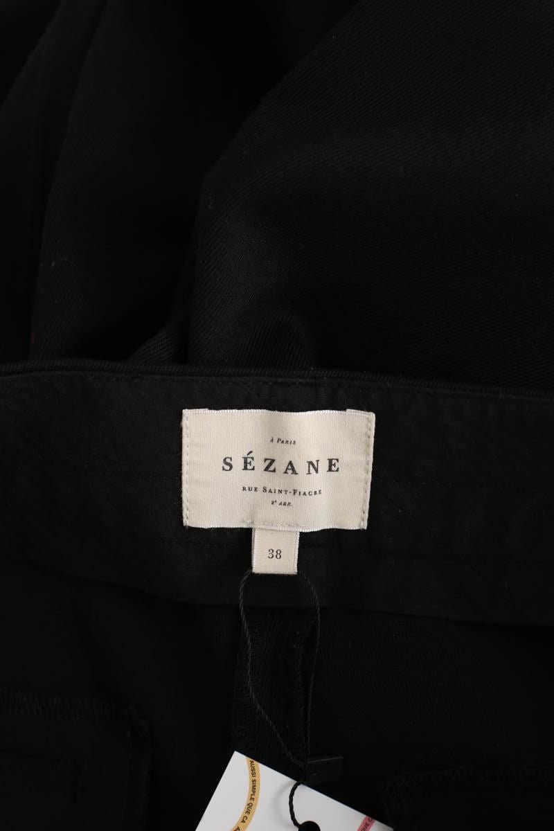 Pantalon large SEZANE - Seconde main Black