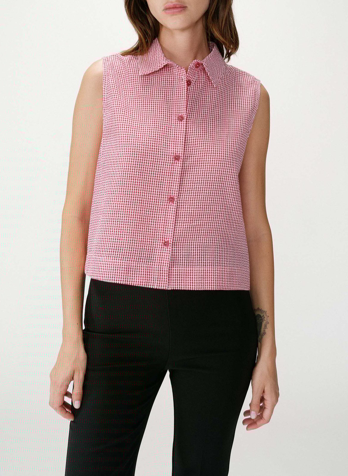 Baumwoll-Bluse GRACE ET MILA