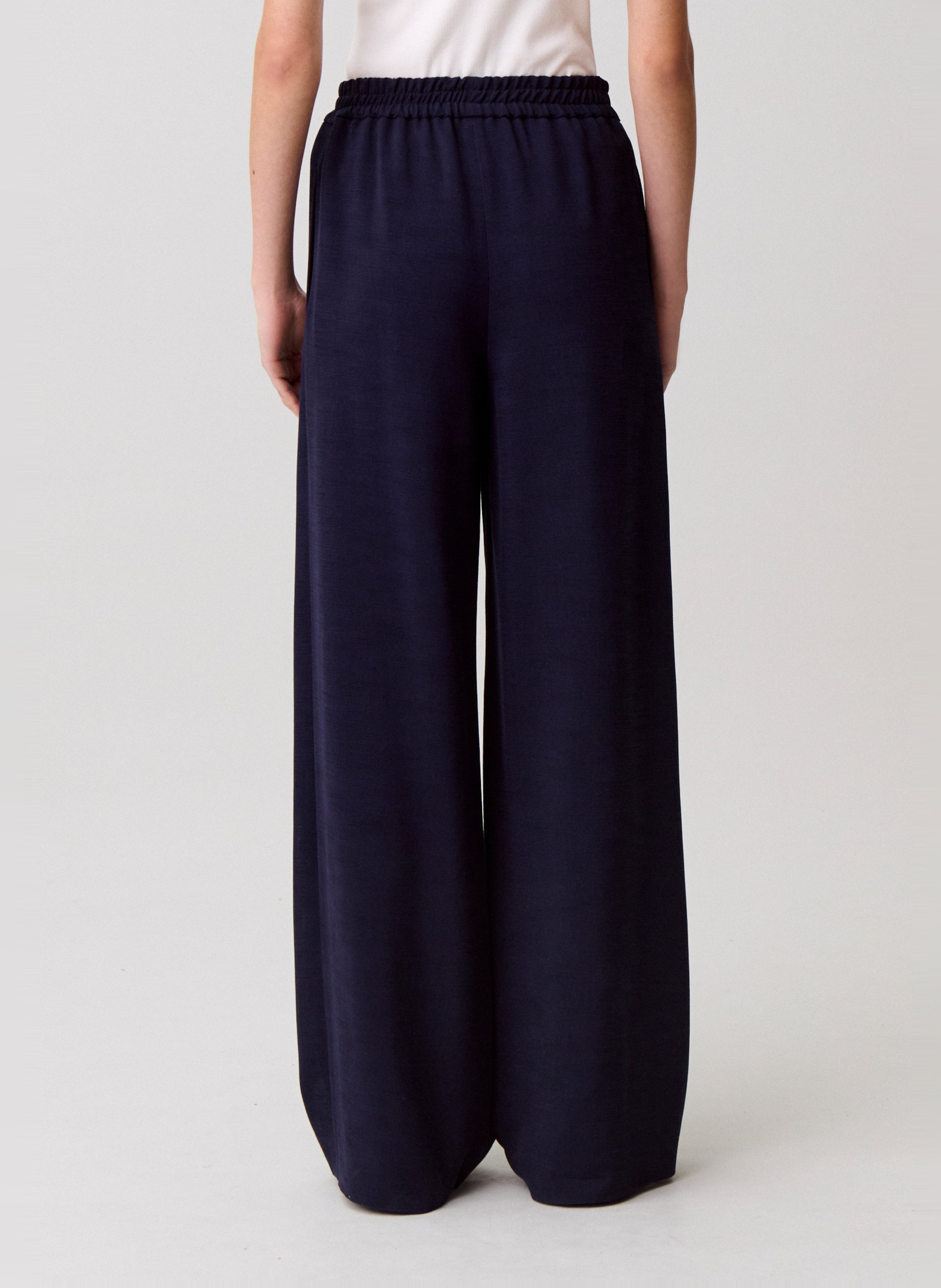 Wijde broek CLAUDIE PIERLOT Blauw
