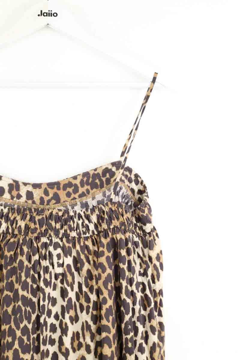 Robe GANNI - Seconde Main Marron