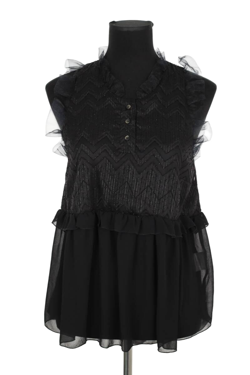 Azawood sleeveless top HEIMSTONE - Seconde Main Black