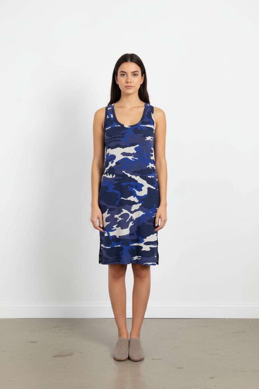 Short & midi dress MAJESTIC FILATURES - SECONDE MAIN Blue