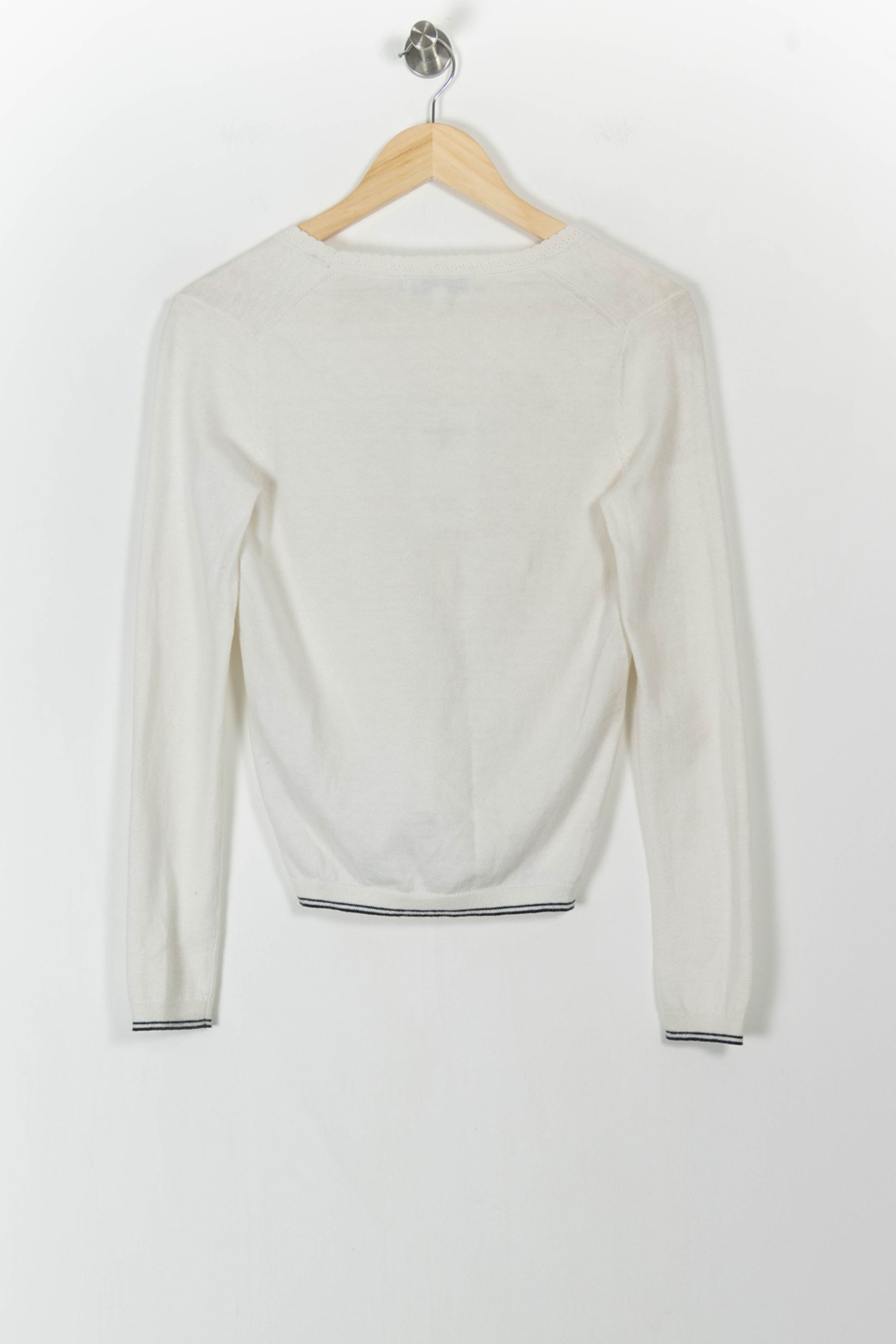Cardigan INES DE LA FRESSANGE - Seconde main White