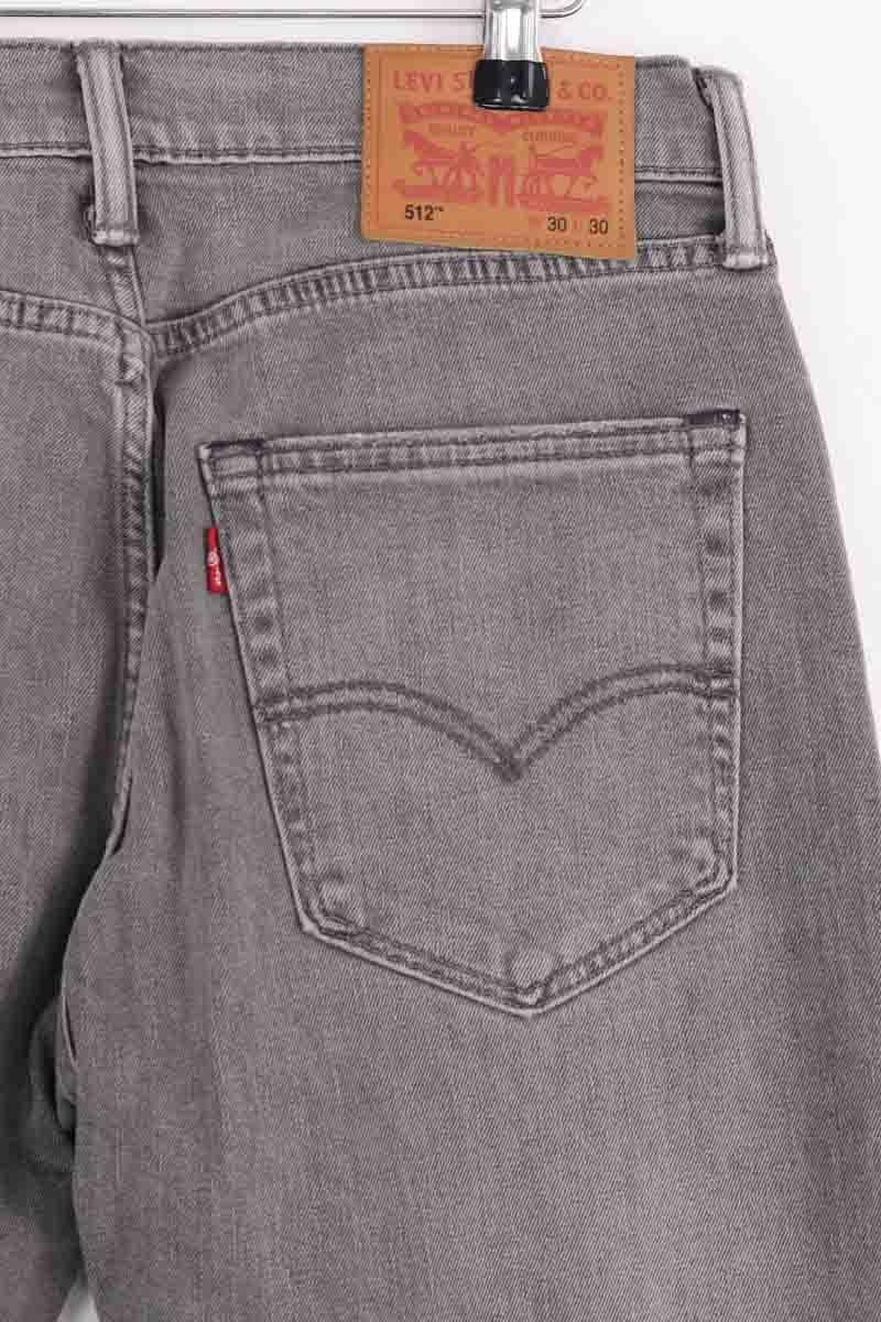 Straight Leg Jeans 512 LEVI'S - Seconde main Grey