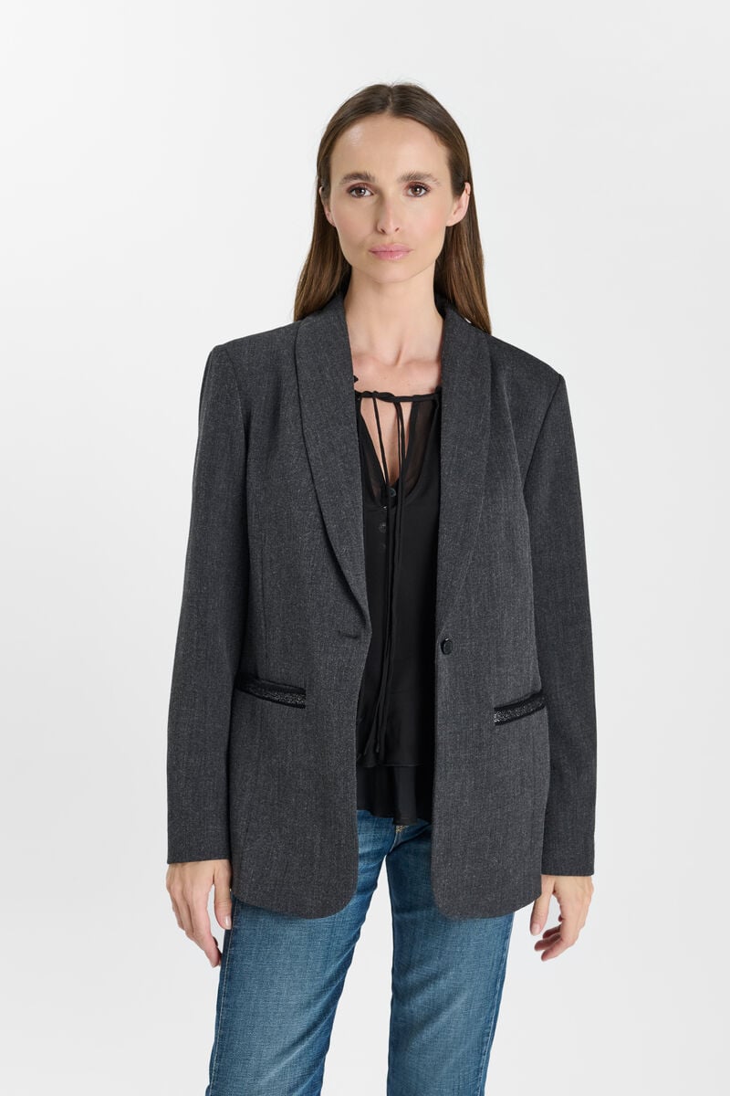 Jacket LE TEMPS DES CERISES Grey