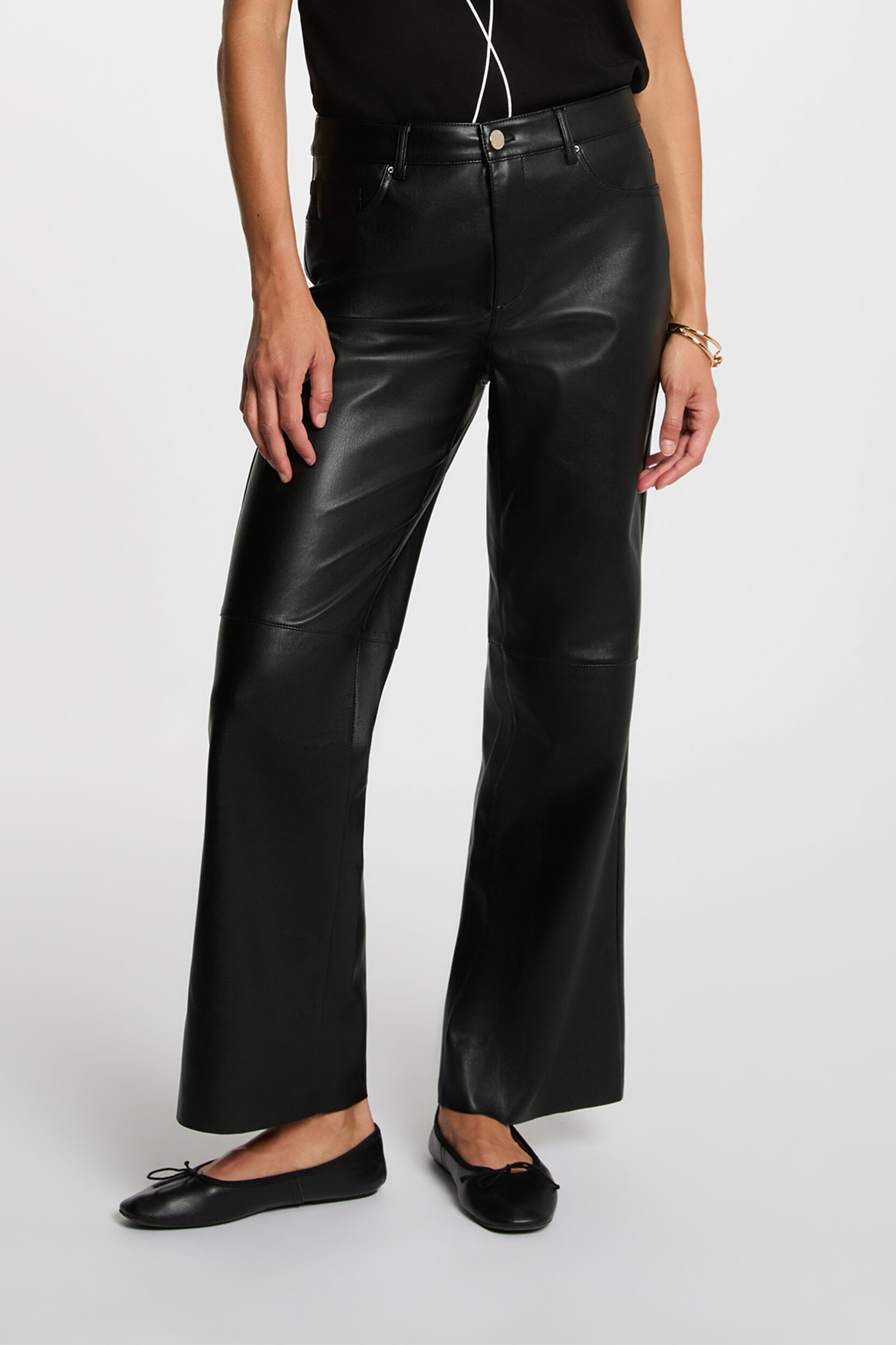 Pantalon droit MORGAN Noir
