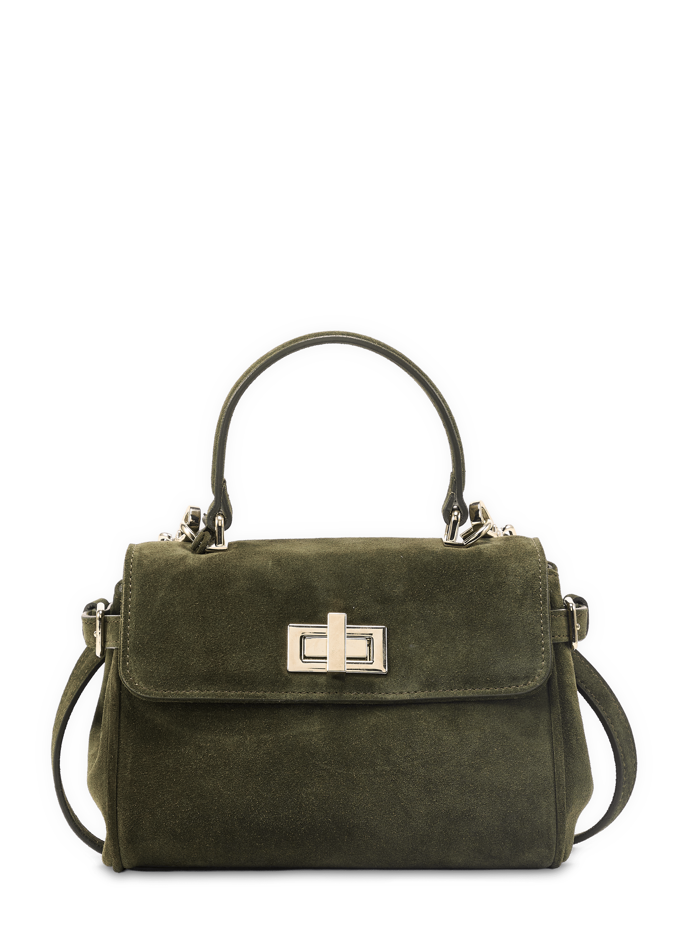 Leather handbag felly s SAISON 1865 Khaki