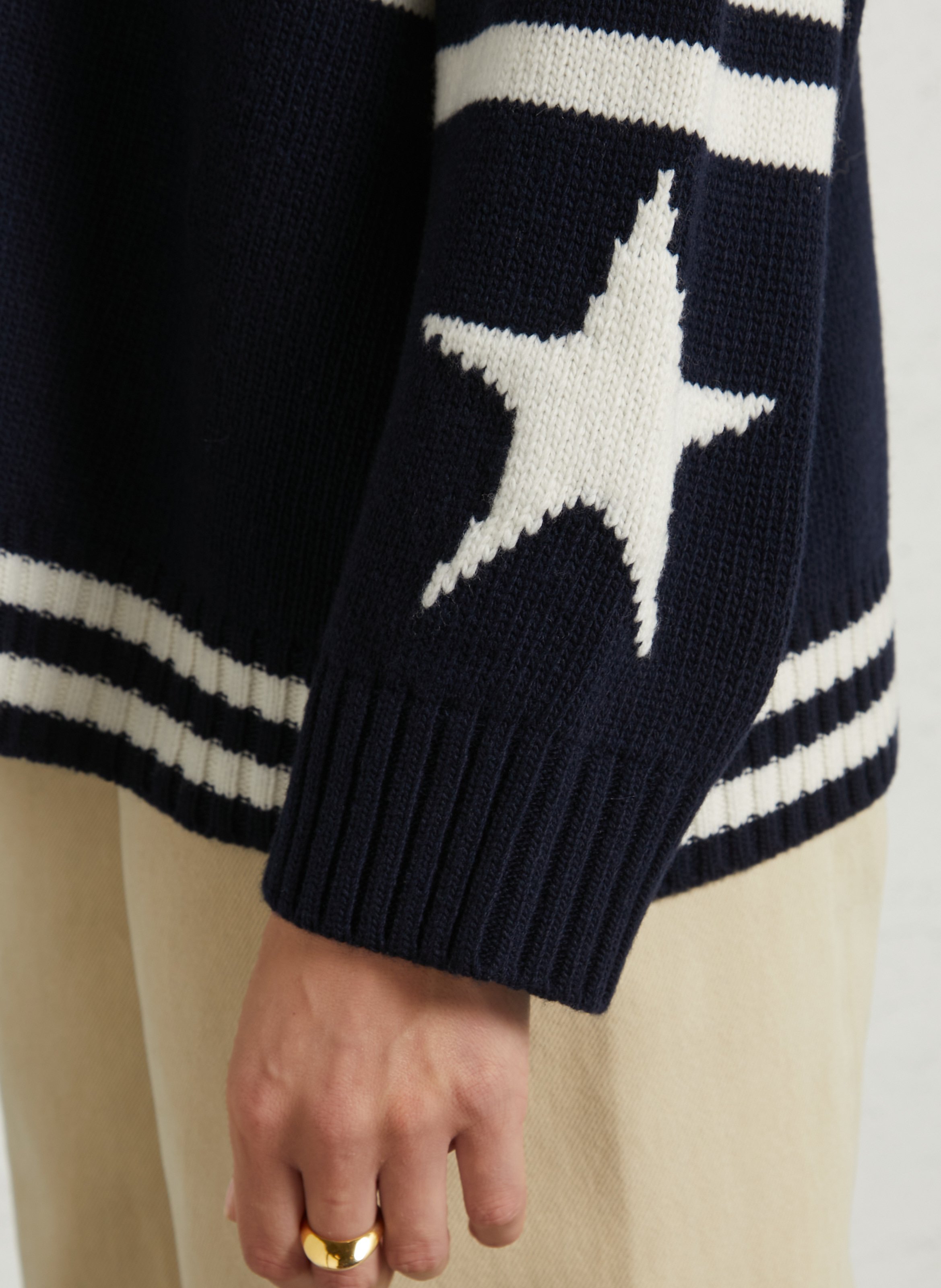 Long wool cardigan MAX MARA WEEK END Blue