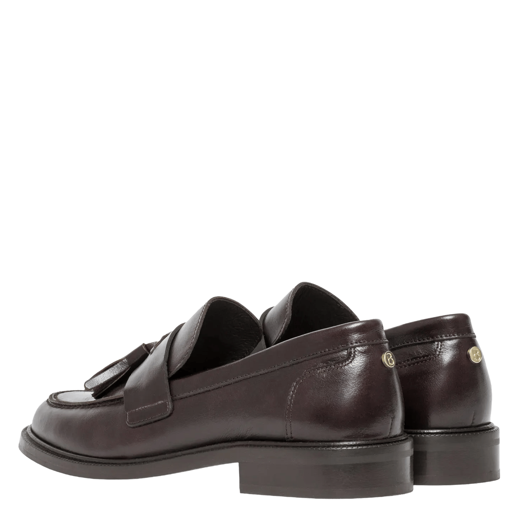 Mocassins en cuir BOCAGE Marron
