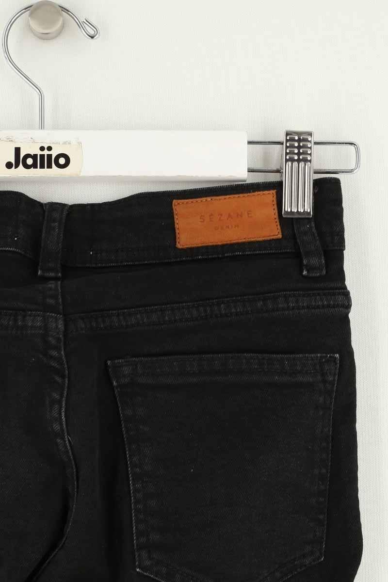 Slim-fit jeans SEZANE - Seconde main Black