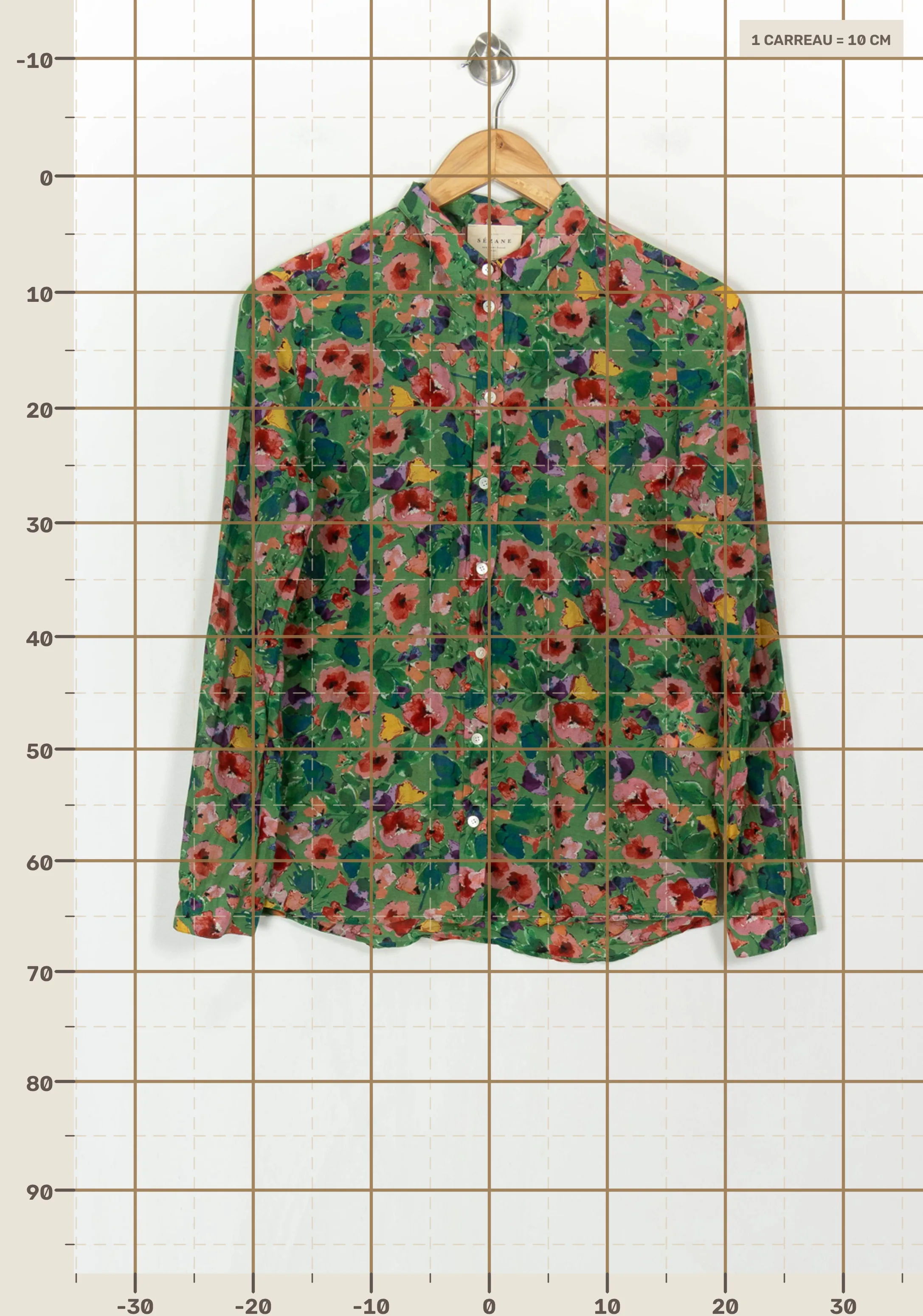Chemise SEZANE - Seconde main Multicolore