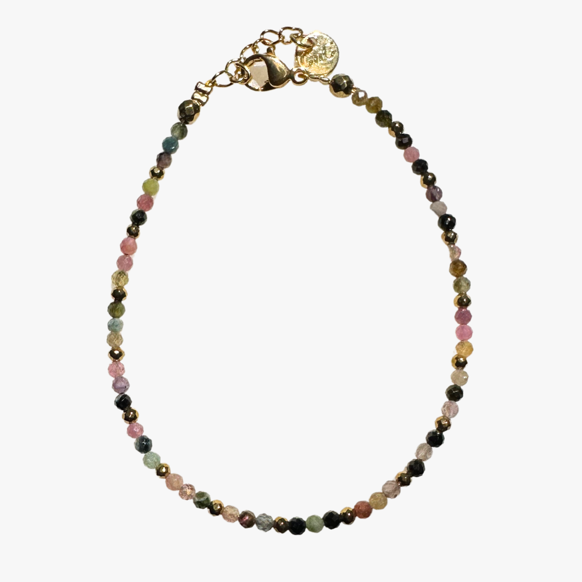 Tourmaline bracelet GINANDGER Multicolored