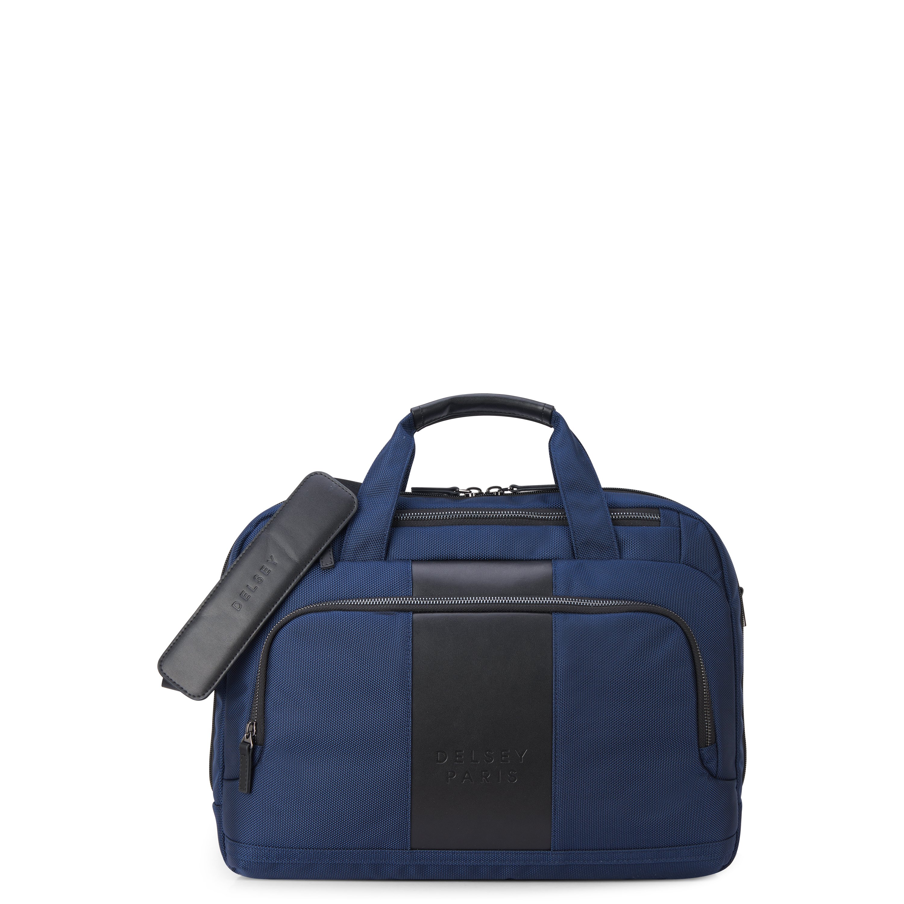 Soft briefcase DELSEY PARIS Blue