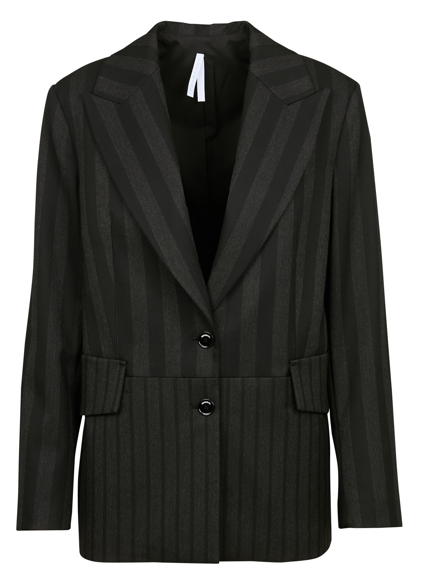 Blazer with tailored collar IMPERIAL Black