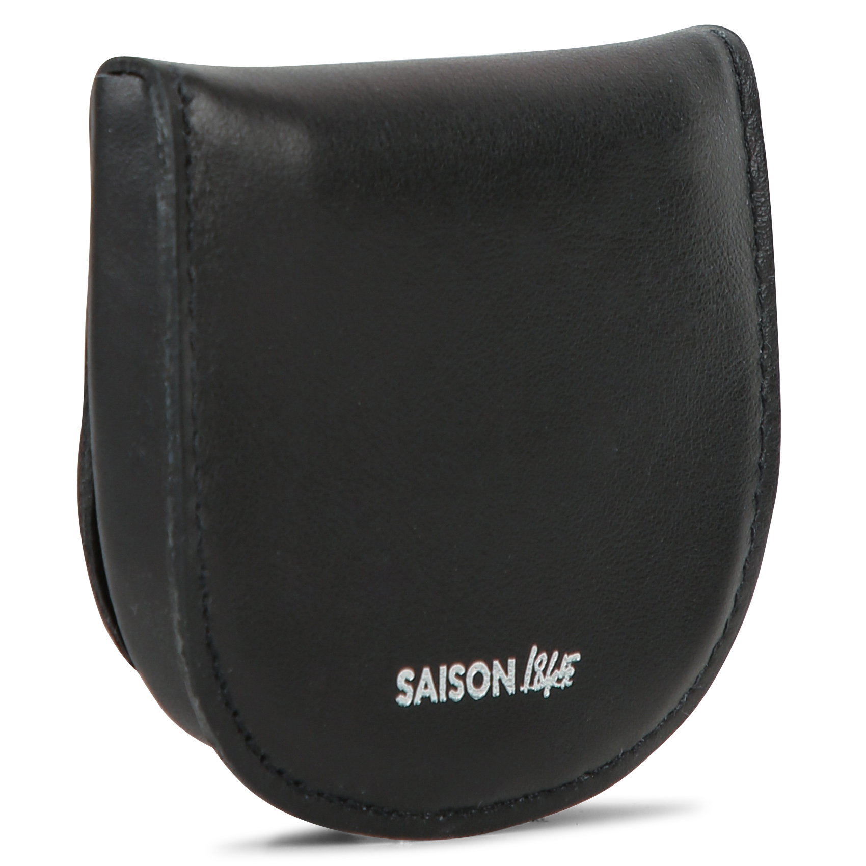 Leather coin purse SAISON 1865 Black