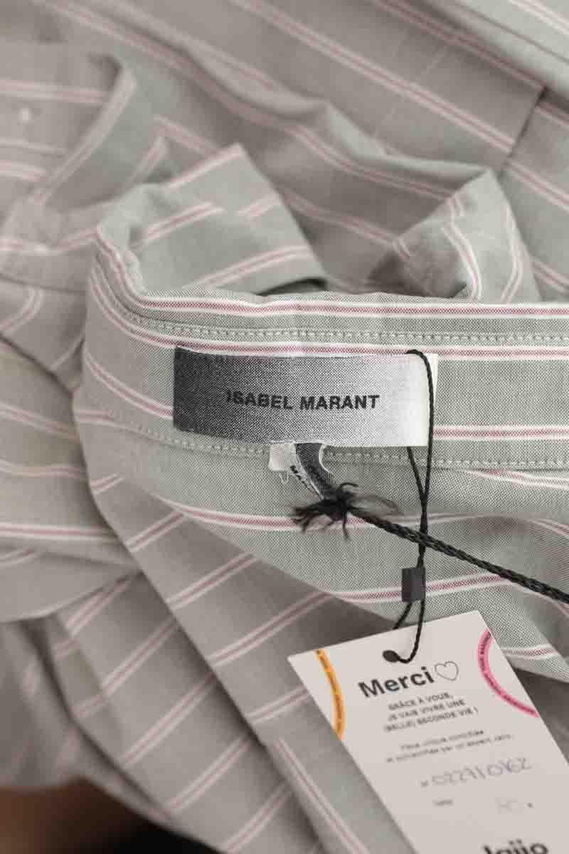 Cotton shirt ISABEL MARANT - Seconde Main Grey