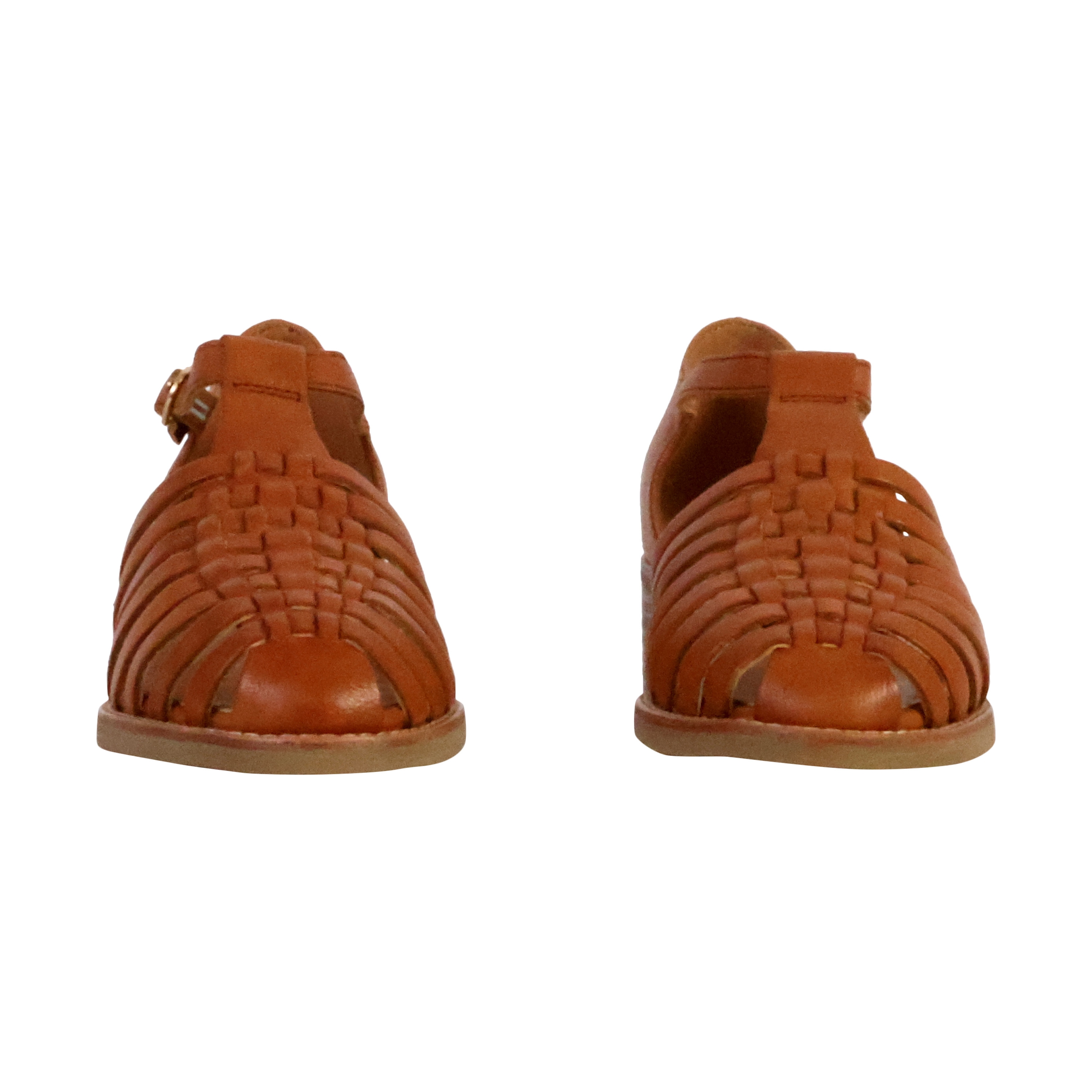 Maeve leather sandals EMILIE KARSTON Brown