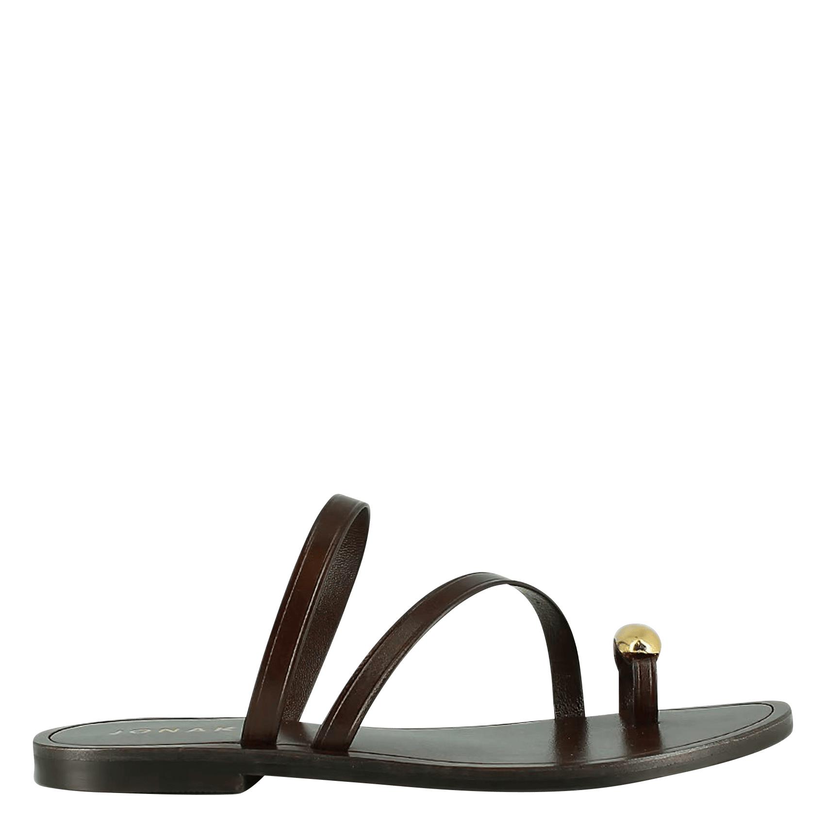 Leather strappy sandals JONAK