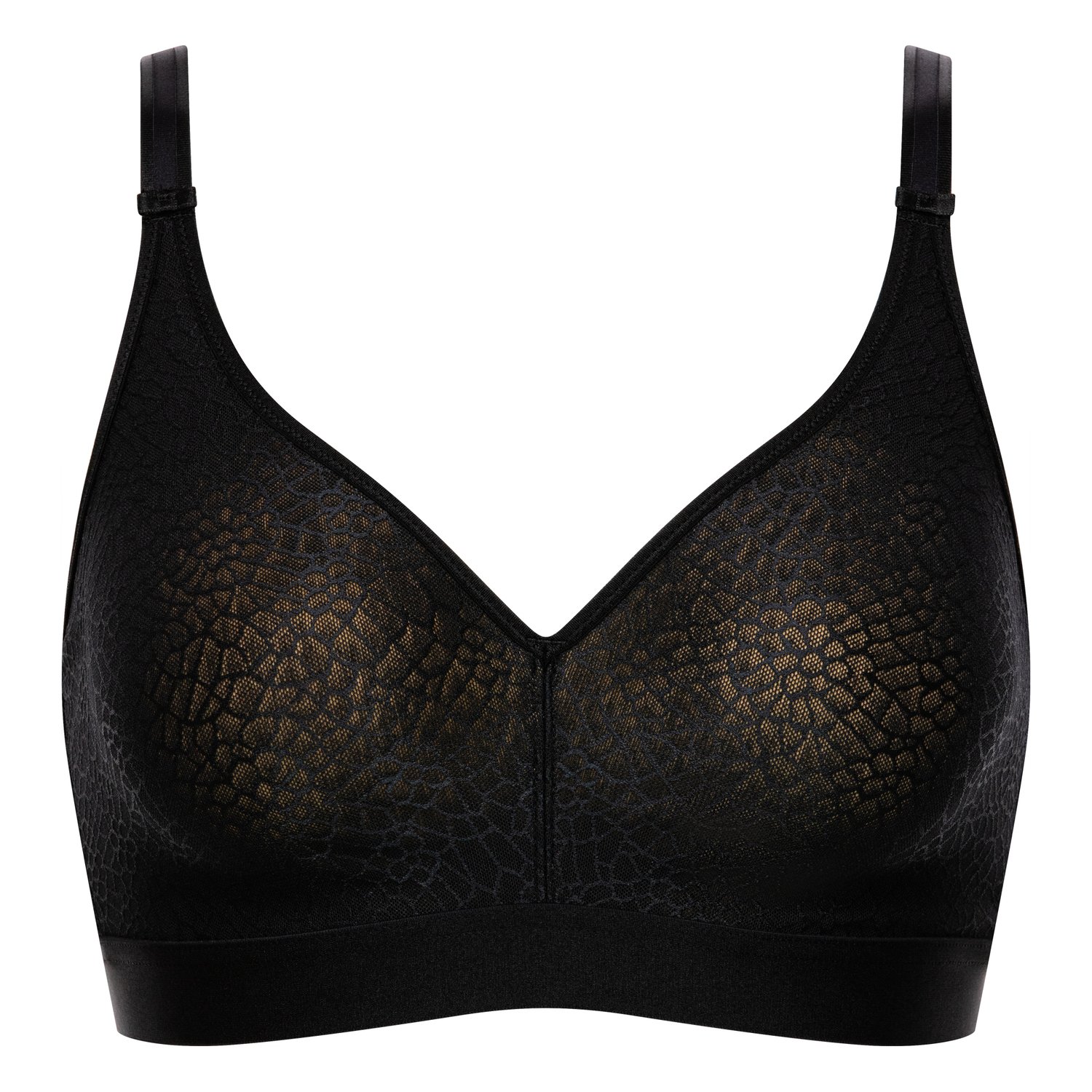 Non-wired support bra CHANTELLE Black