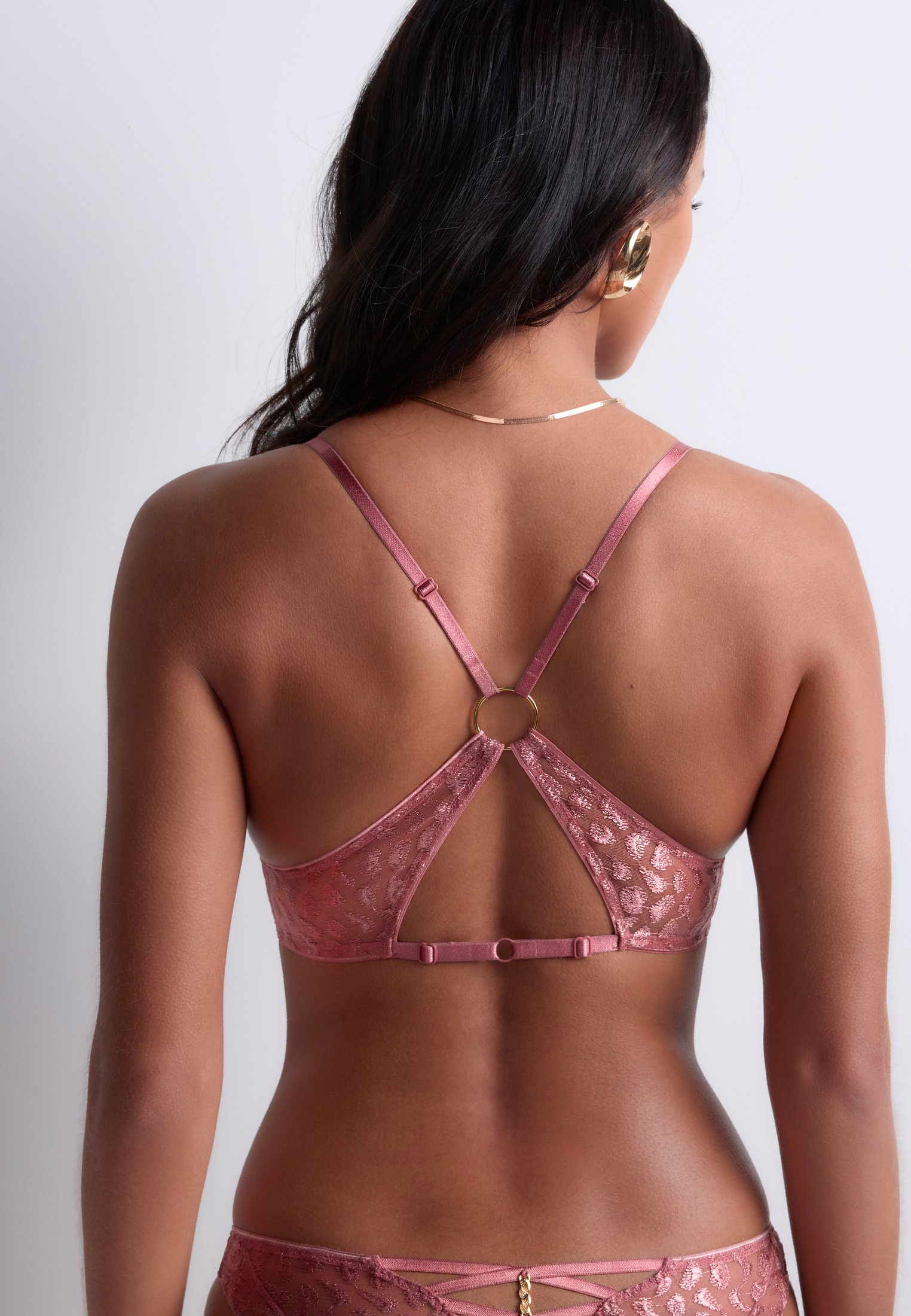 Triangle bralette AUBADE Pink