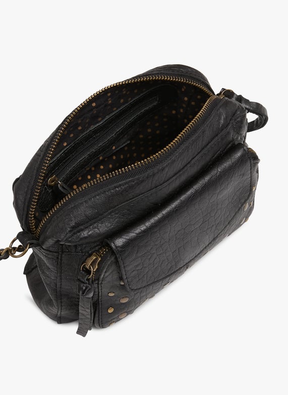 Cuir Sac Femme Clouté Bandoulière Cuir Sac Bandouliere CloutÃ