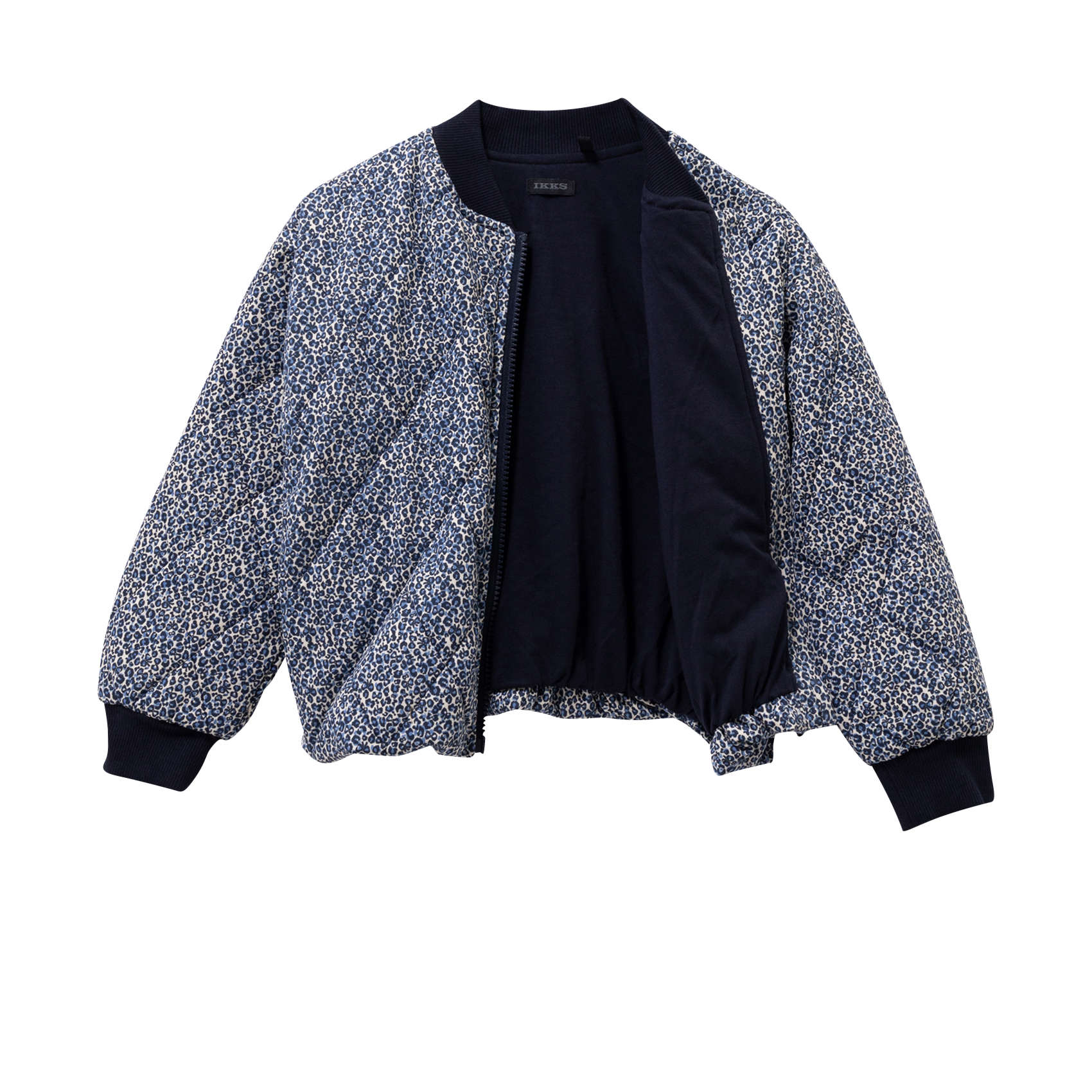 Veste matelassée oversize imprimée IKKS JUNIOR Bleu