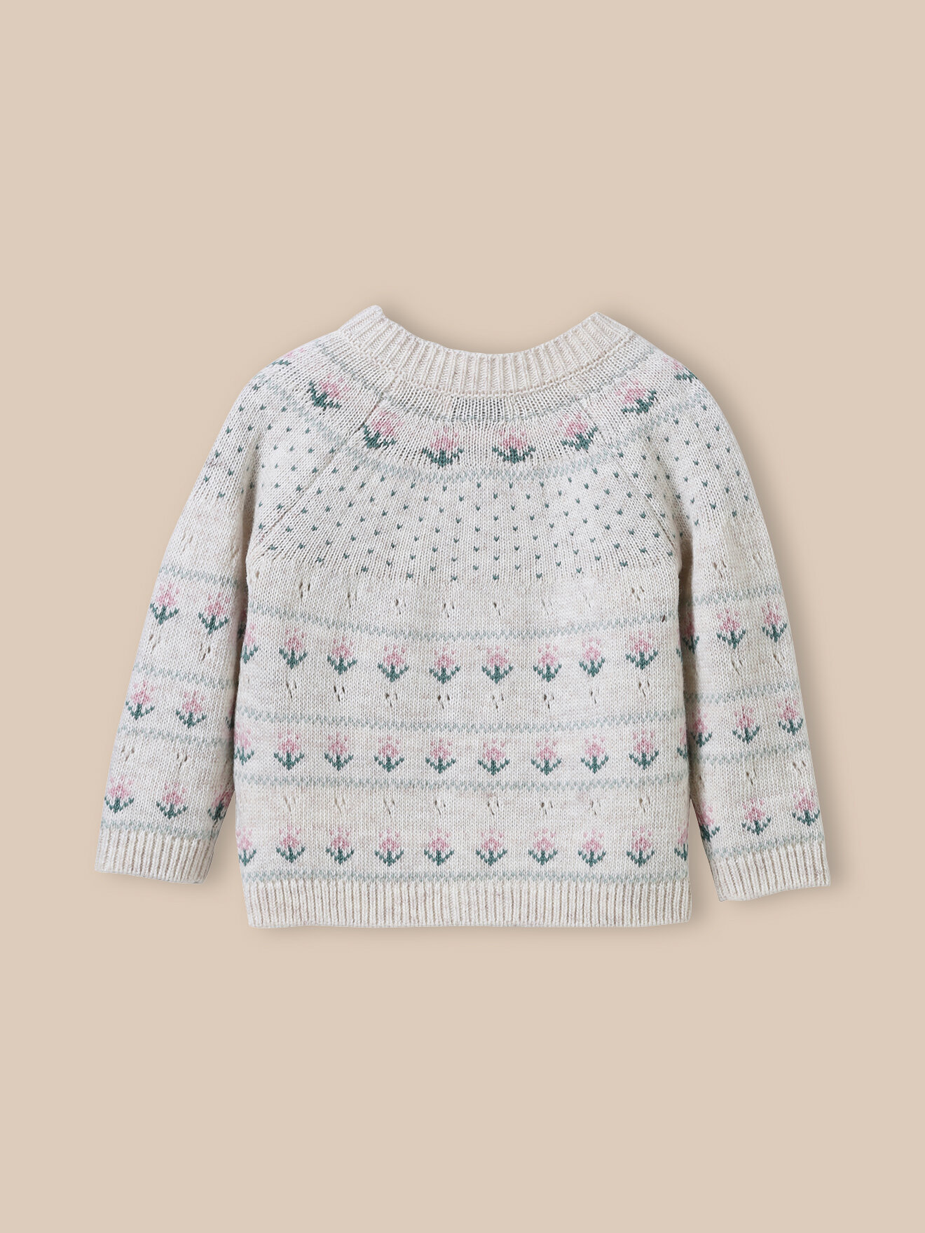 Crinkle dress CYRILLUS Beige