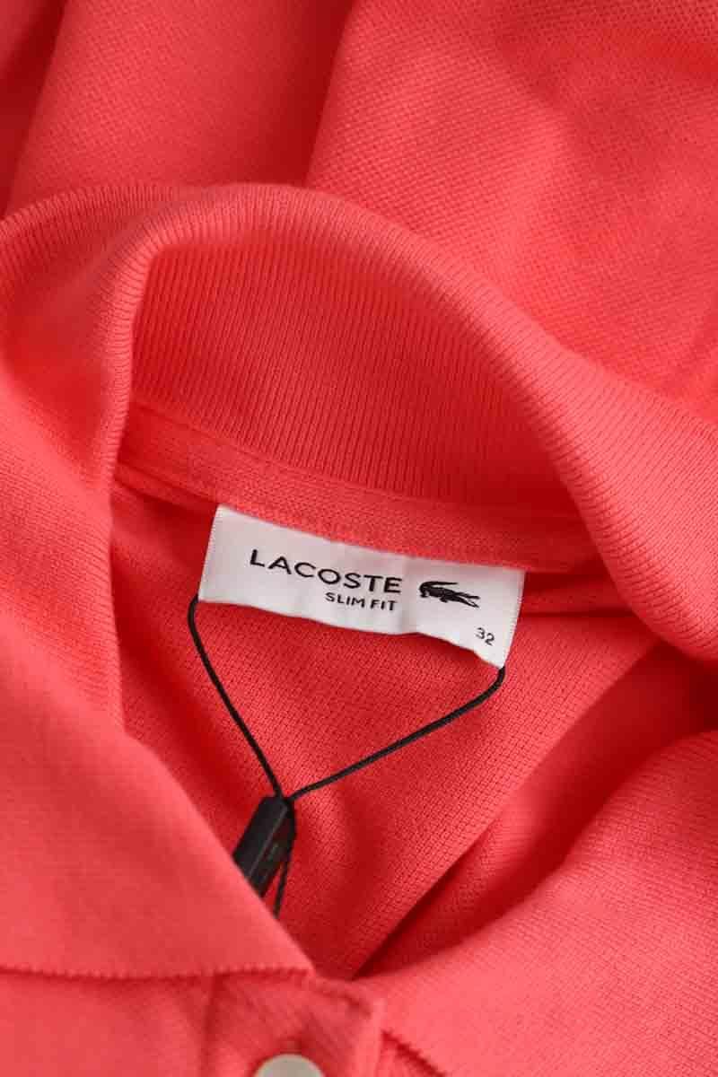 Cotton dress LACOSTE - SECONDE MAIN Pink