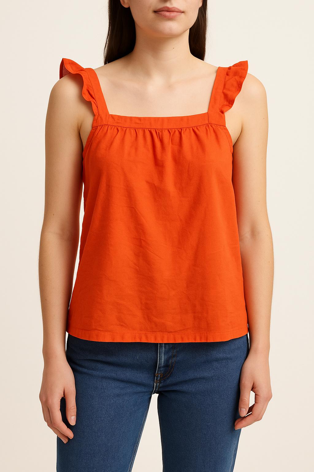 Top & tank top COMPTOIR DES COTONNIERS - Seconde main Orange