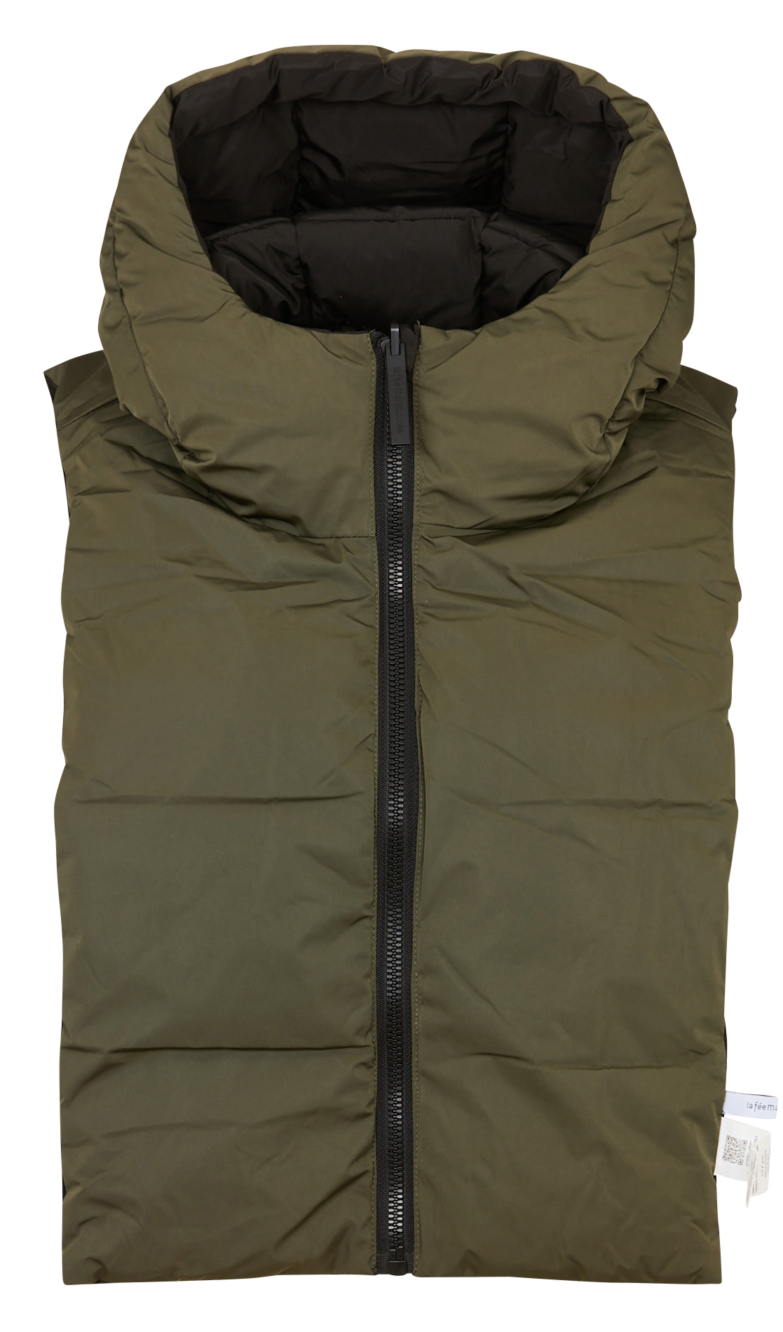 Capuche matelassé amovible LA FEE MARABOUTEE Noir