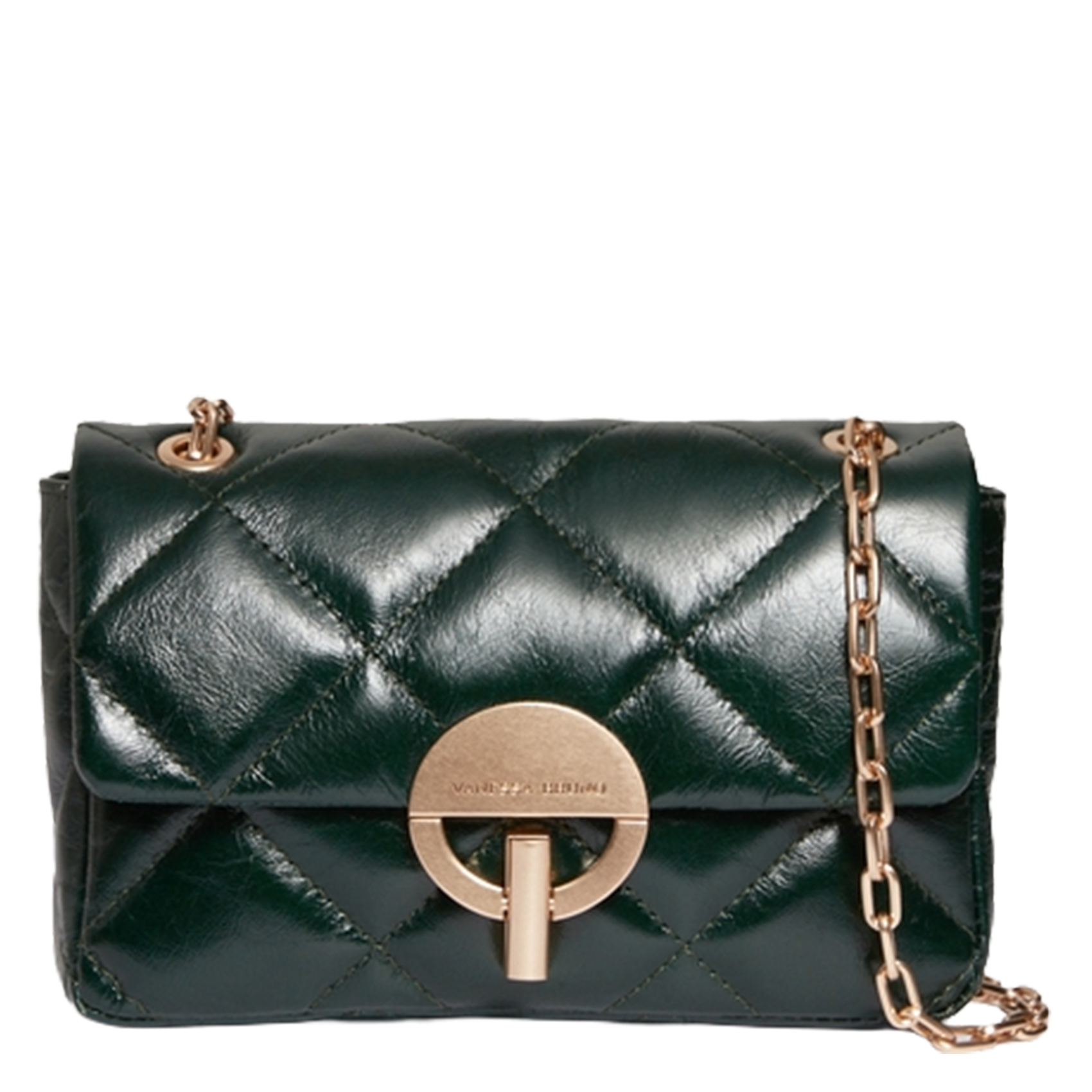 Sac bandoulière en cuir MOON M Foret