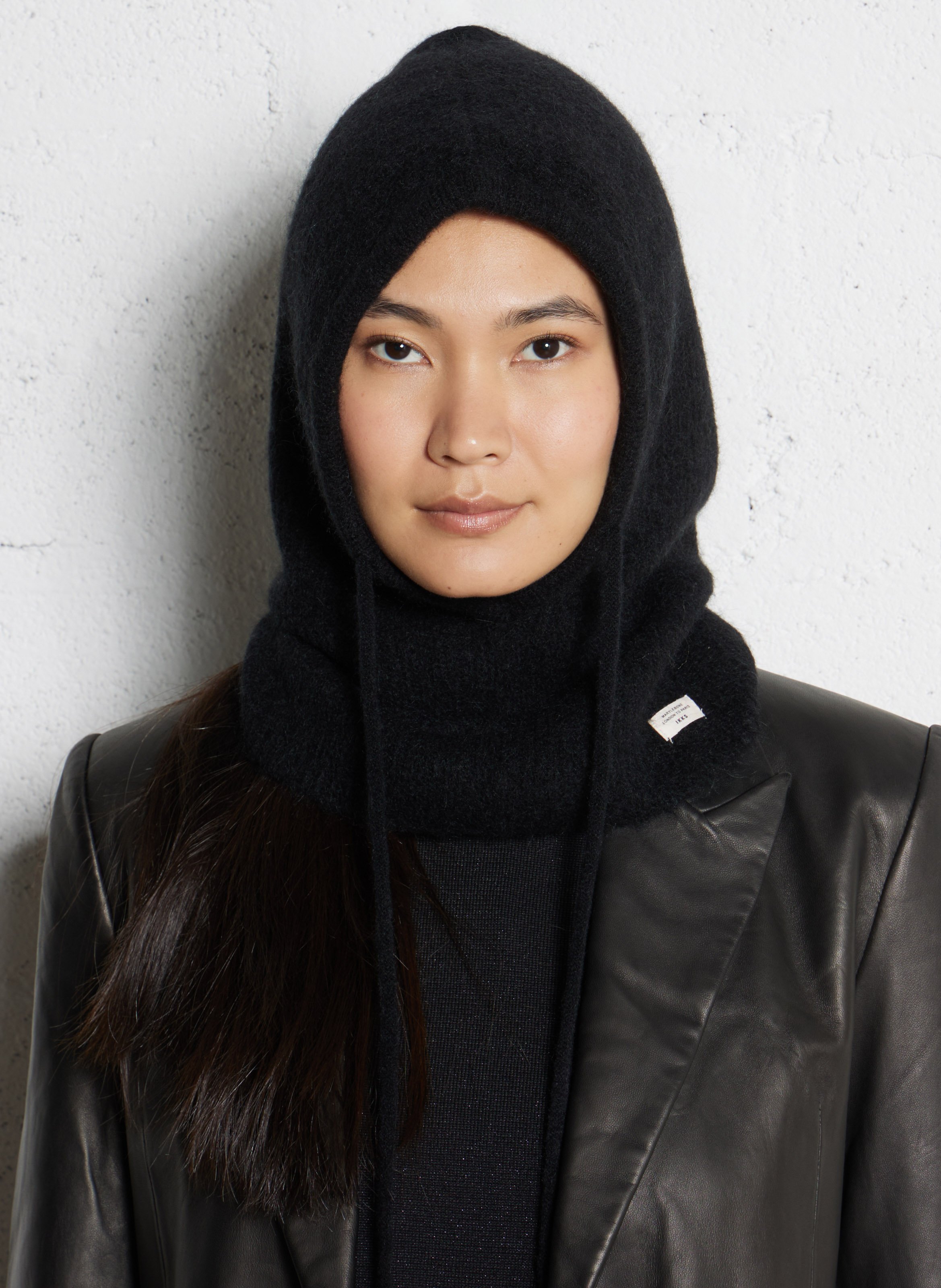 Knit balaclava IKKS Black