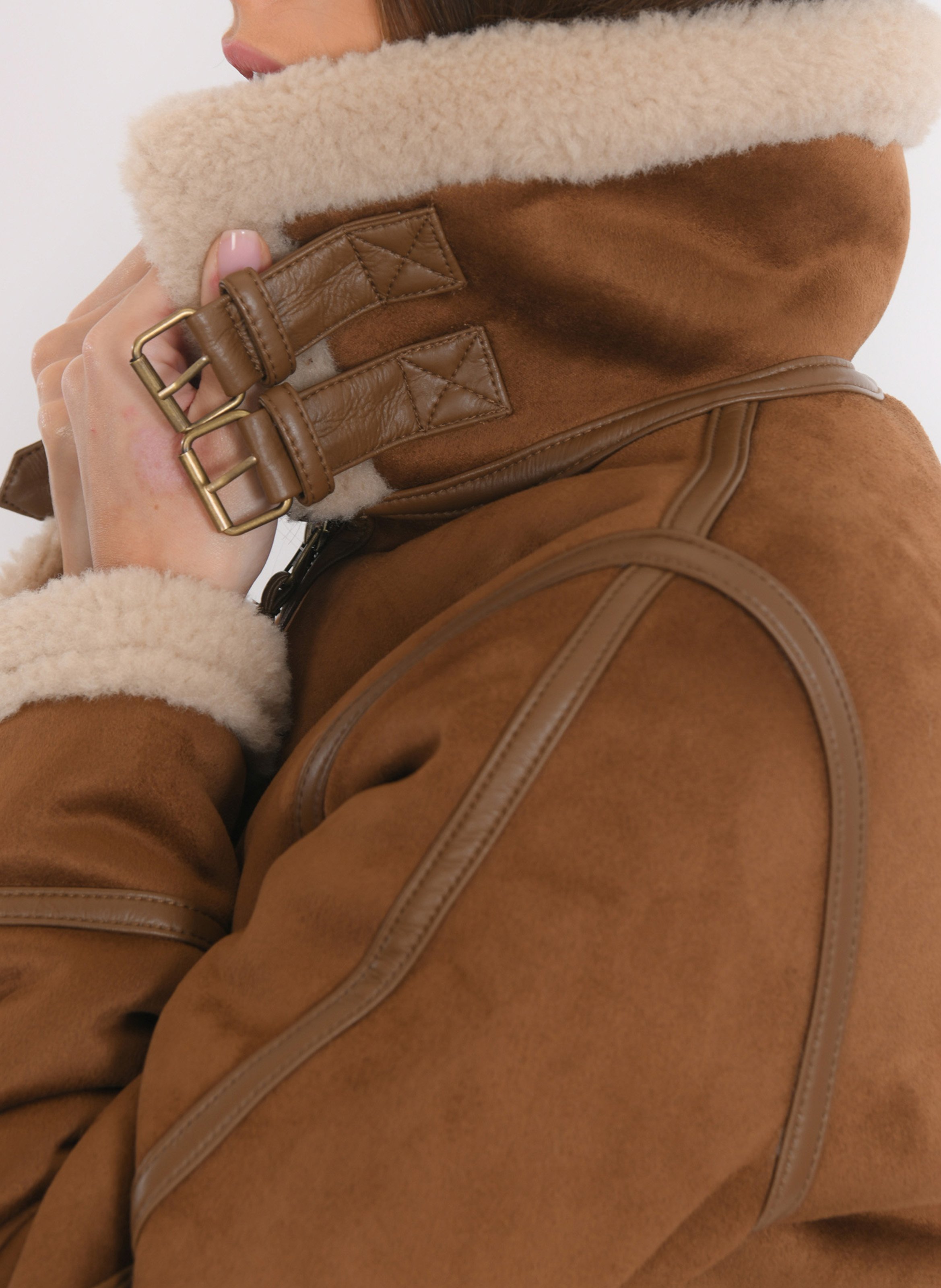 Blouson col montant KOOKAI Marron